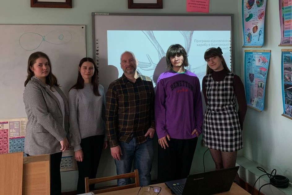 Гостьова лекція канадського професора на факультеті біології та лісового господарства