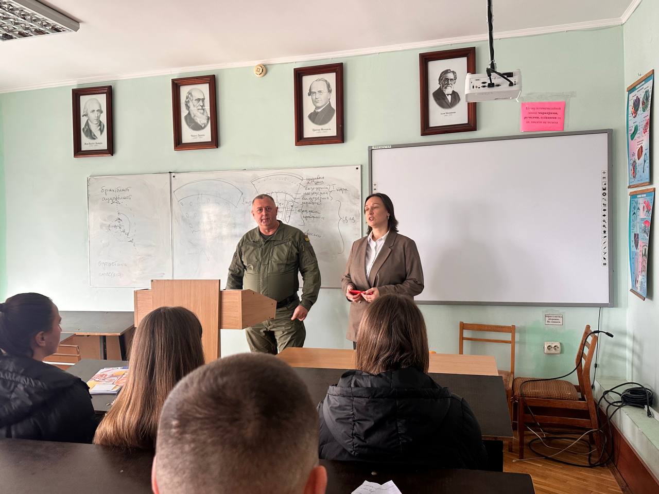 Зустріч студентів із керівником Північно-Західного міжрегіонального управління лісового і мисливського господарства Борисом Бабелясом