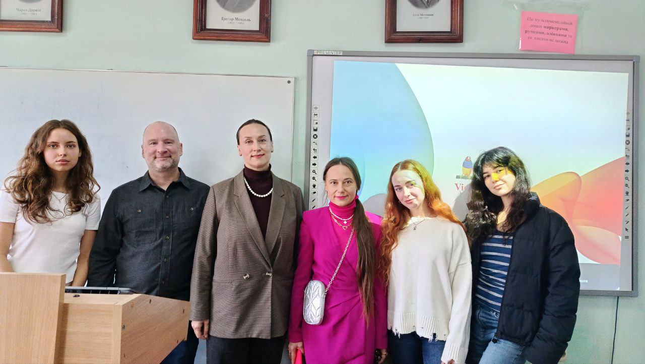 Лекція канадського дослідника Расселла Маккензі для здобувачів факультету біології та лісового господарства