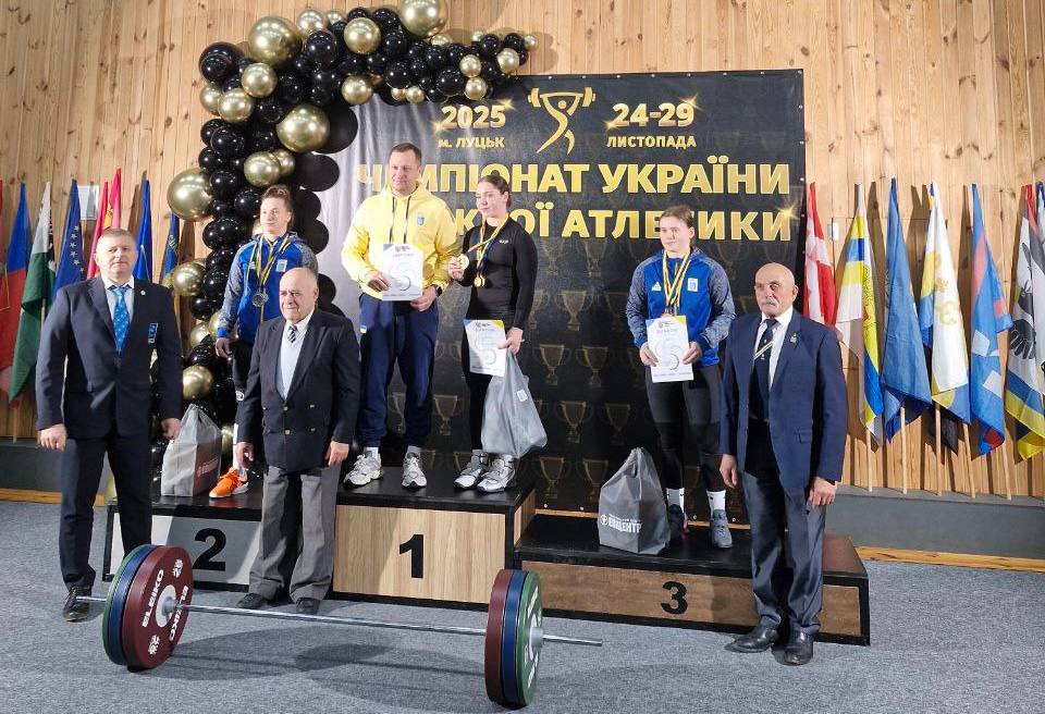 Спортсменки Університету – переможці та призери чемпіонату України серед жінок з важкої атлетики 
