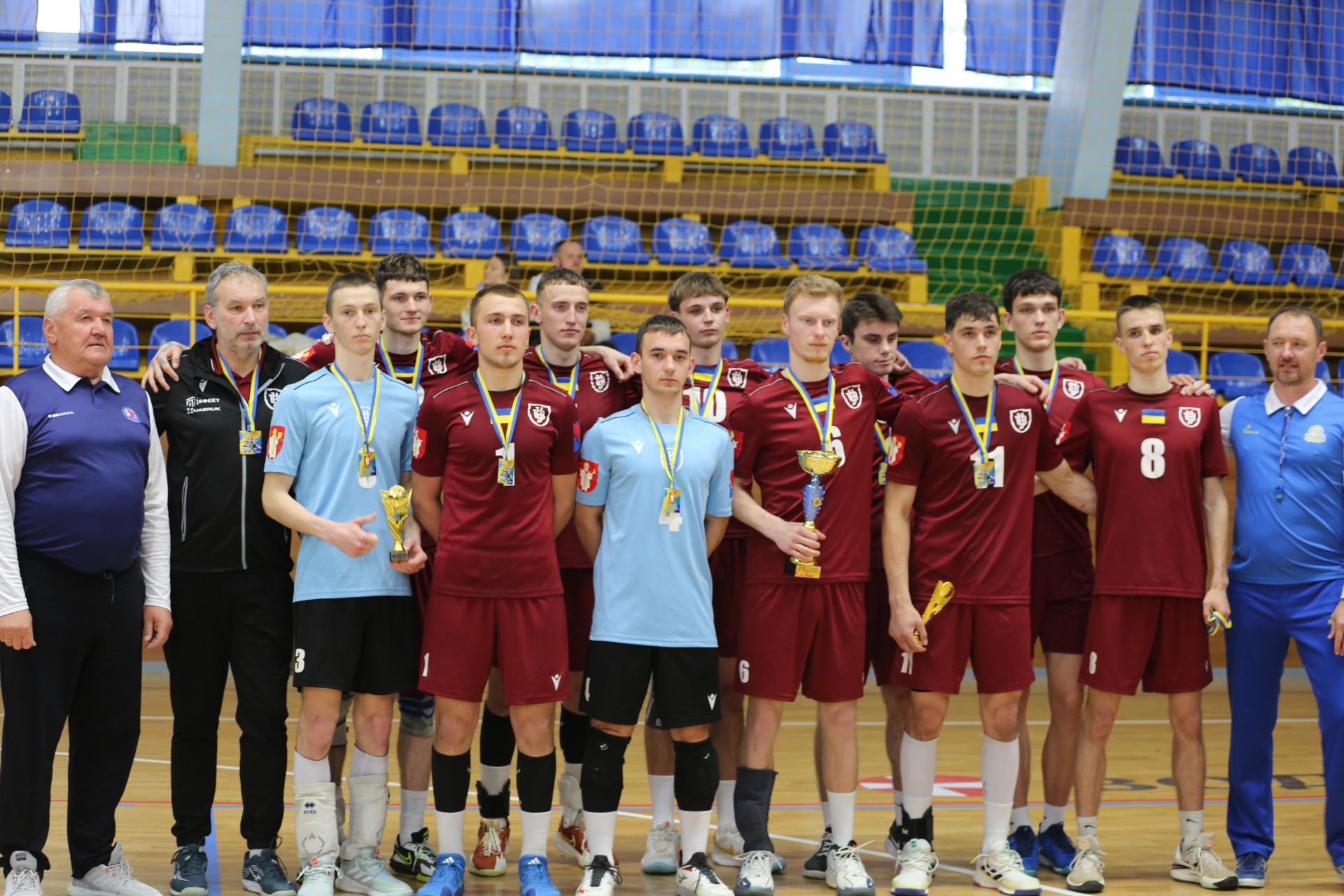 Команда Волинського національного університету імені Лесі Українки – призери II відкритого чемпіонату міста Луцьк з волейболу