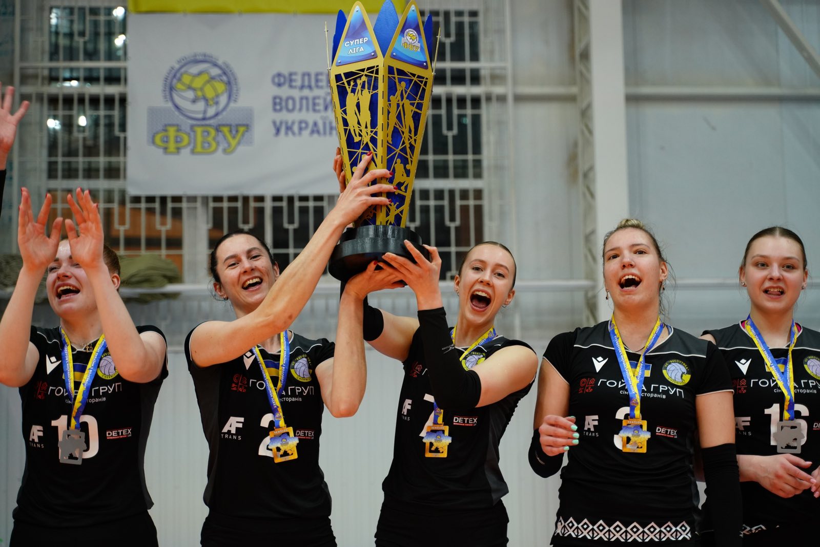 Волейболісткам Університету присвоєно спортивні звання майстрів спорту України