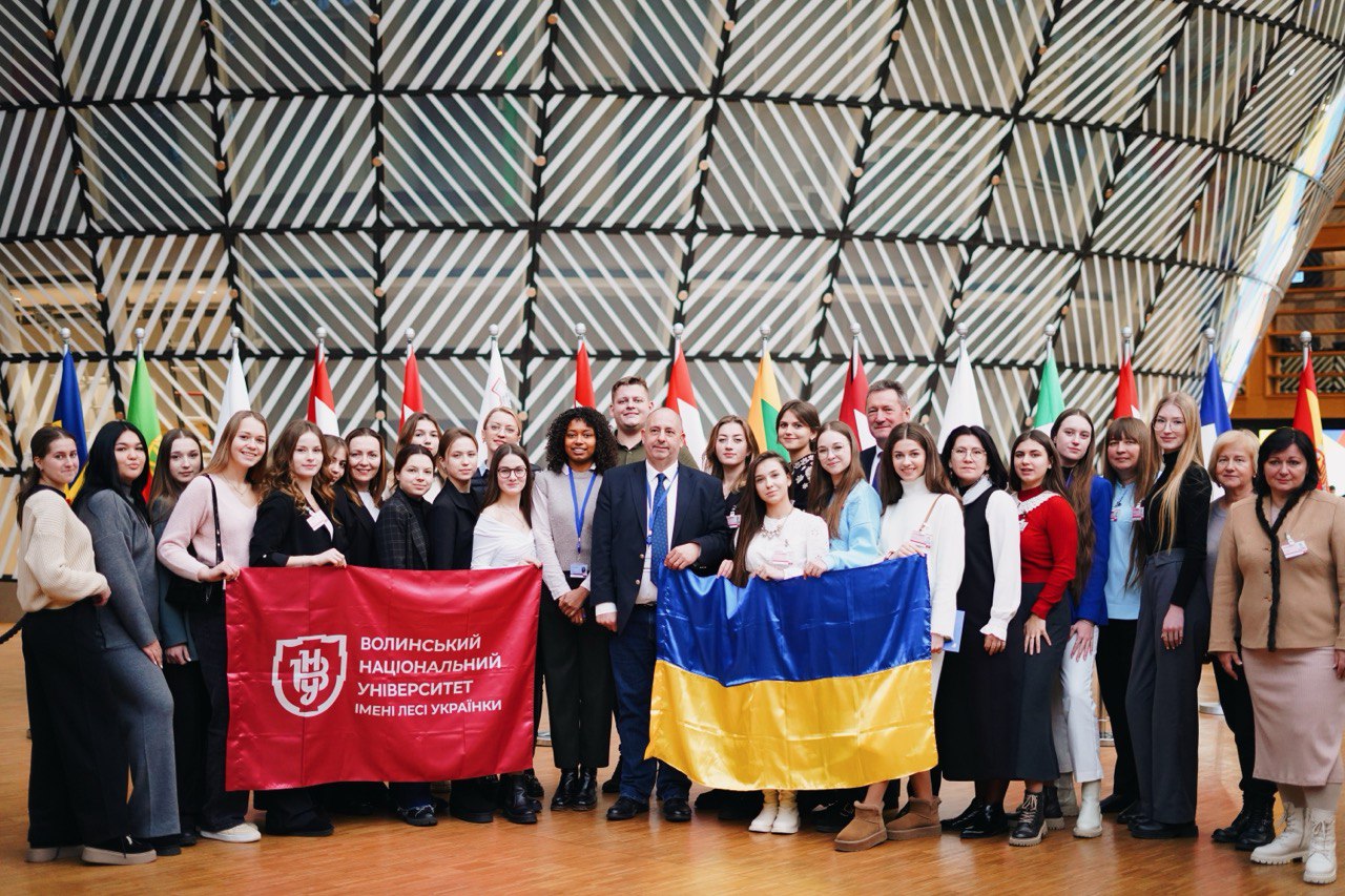 Освітній візит делегації Університету Лесі Українки до Єврокомісії та Європарламенту