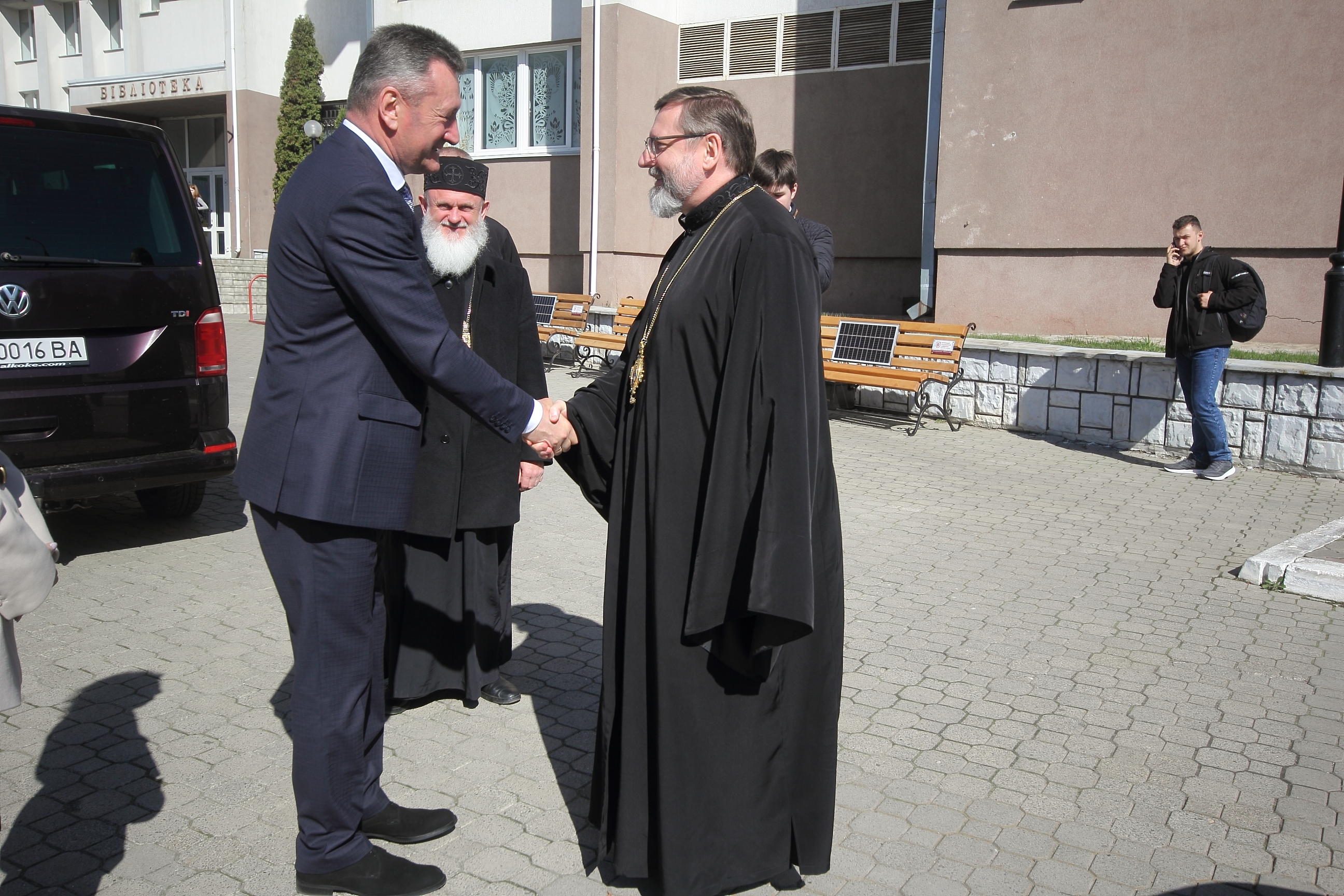 Блаженніший Святослав Шевчук презентував книгу про віру та стійкість України в Університеті