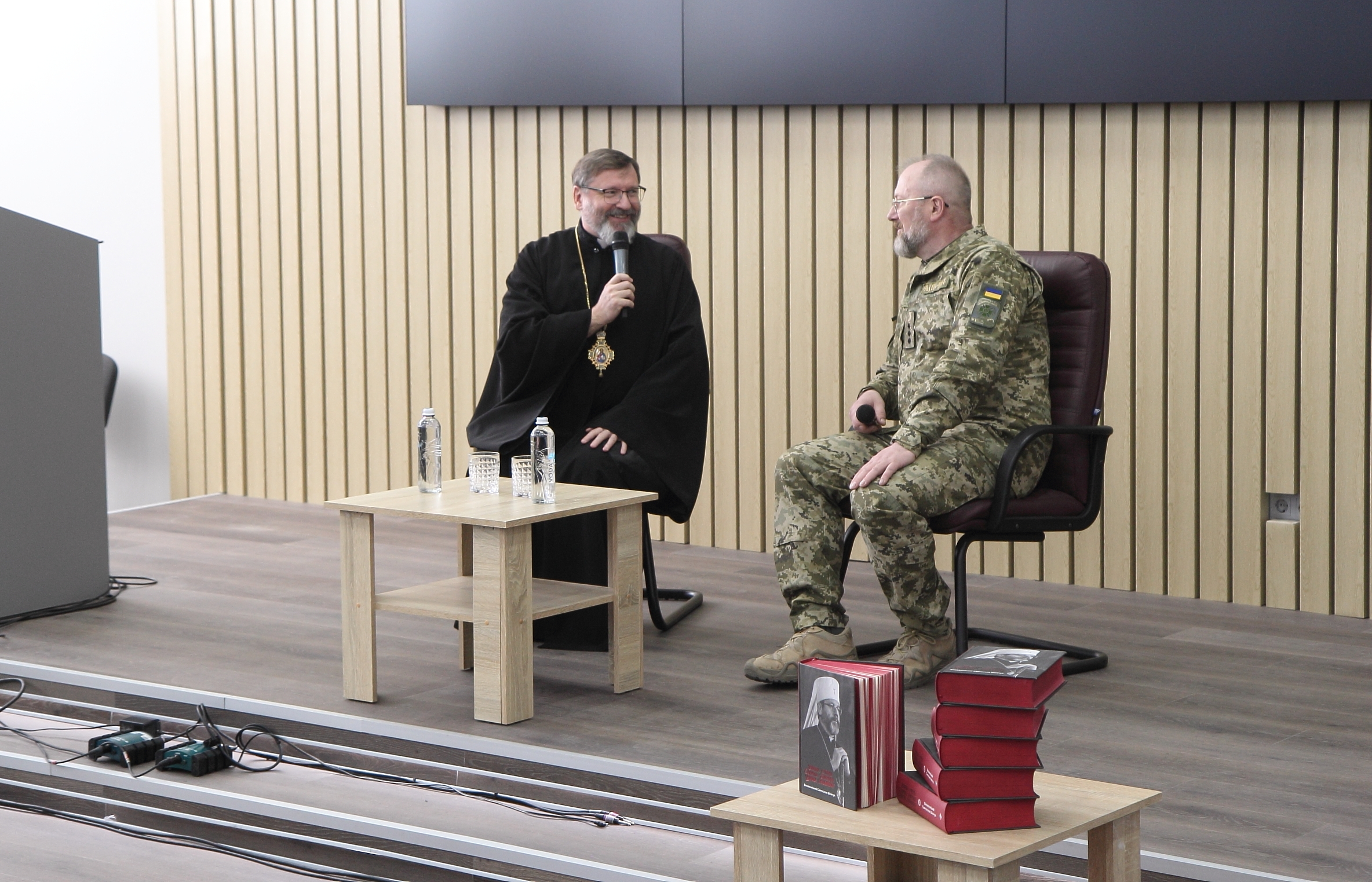 Блаженніший Святослав Шевчук презентував книгу про віру та стійкість України в Університеті