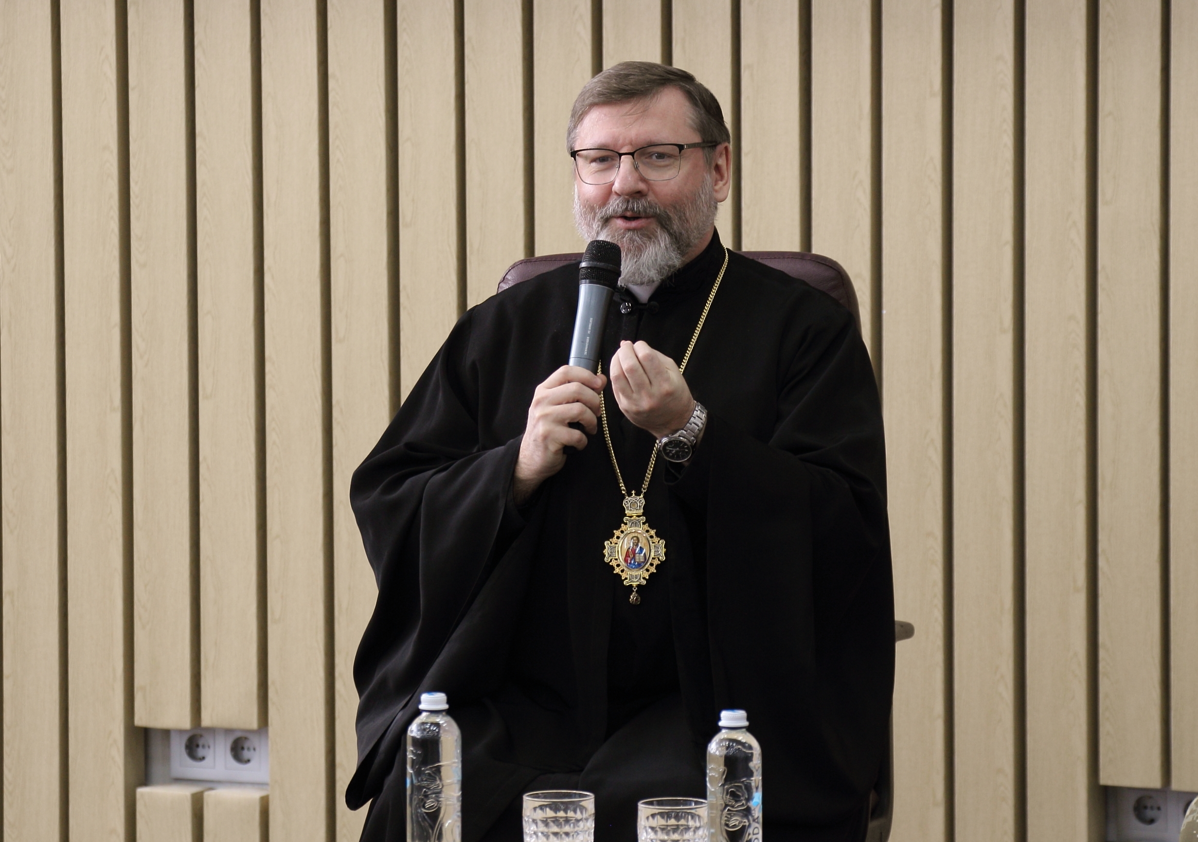 Блаженніший Святослав Шевчук презентував книгу про віру та стійкість України в Університеті