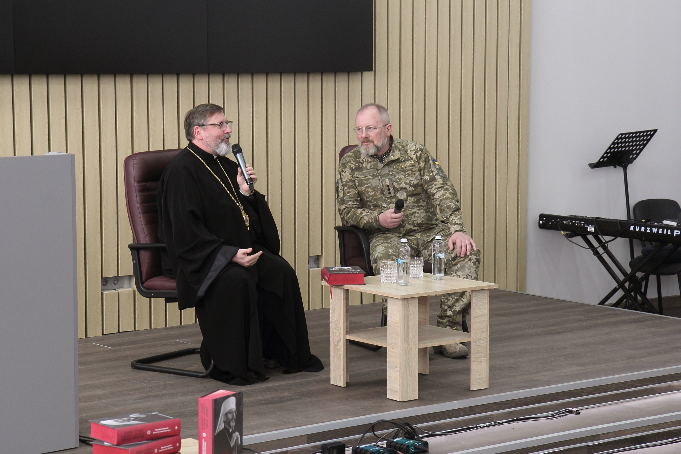 Блаженніший Святослав Шевчук презентував книгу про віру та стійкість України в Університеті