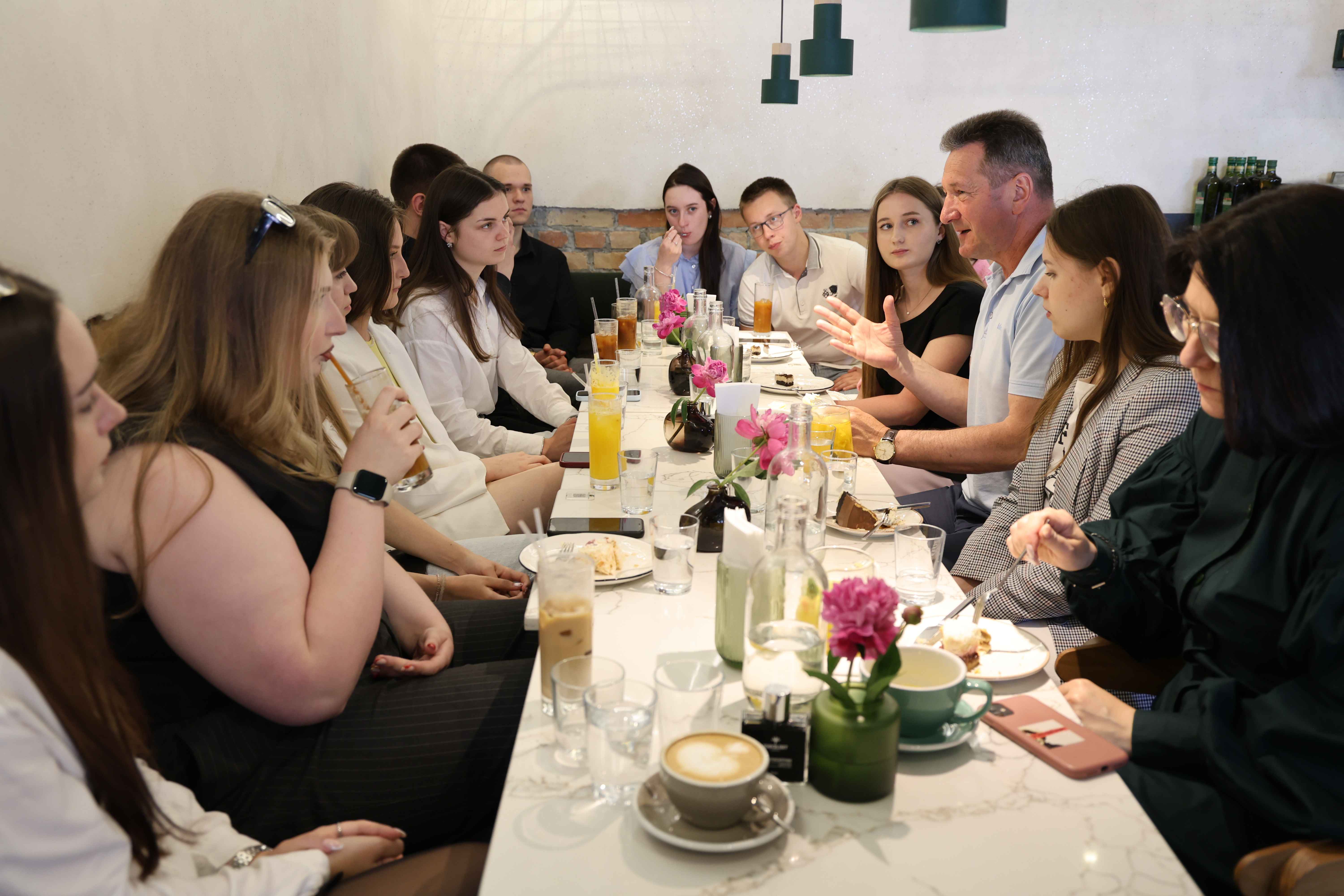 Плани за чашкою кави: діалог нової Студради із керівництвом Університету