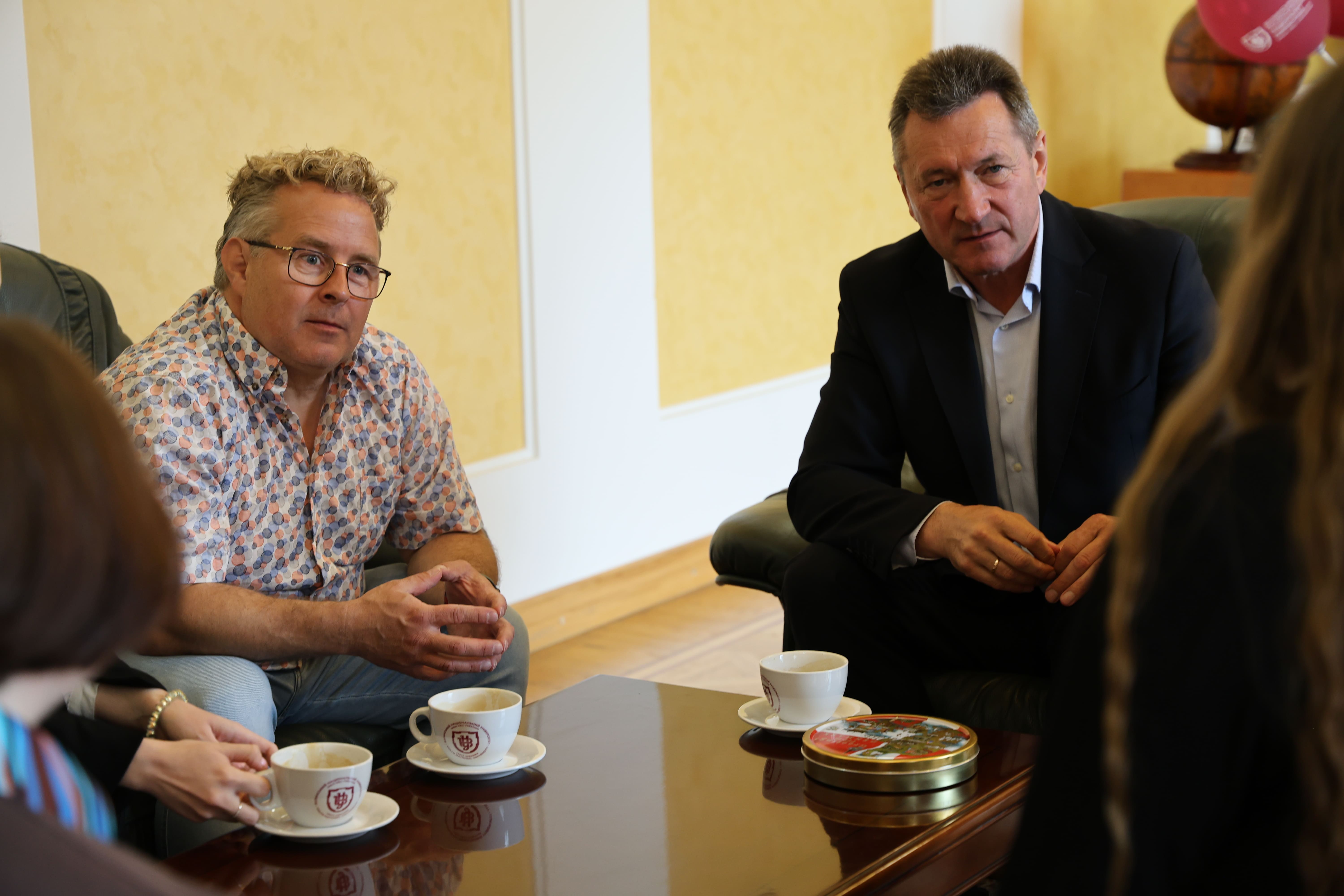 Данський журналіст Мортен Гансен в Університеті: діалог про медіа, демократію та партнерство