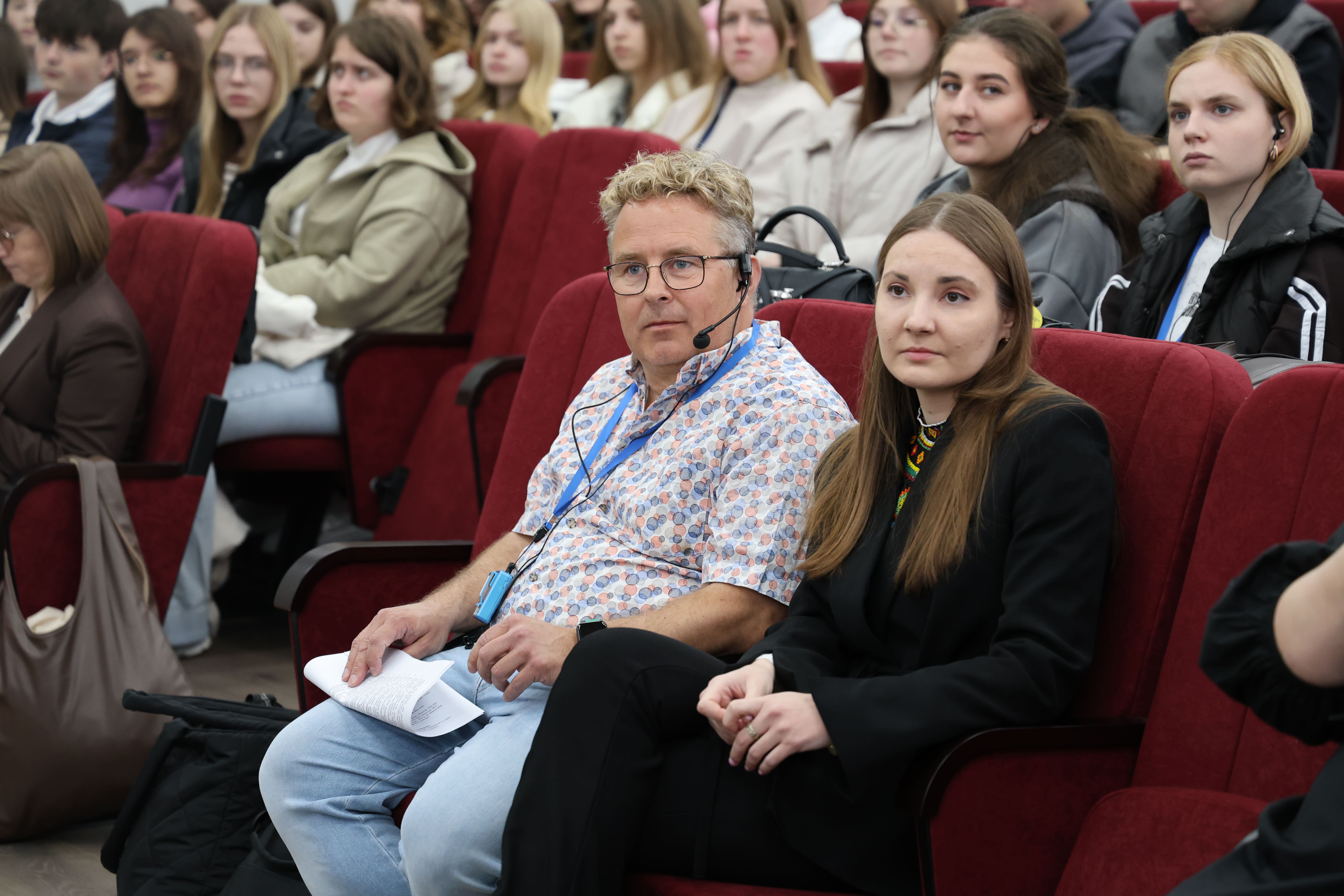 Данський журналіст Мортен Гансен в Університеті: діалог про медіа, демократію та партнерство