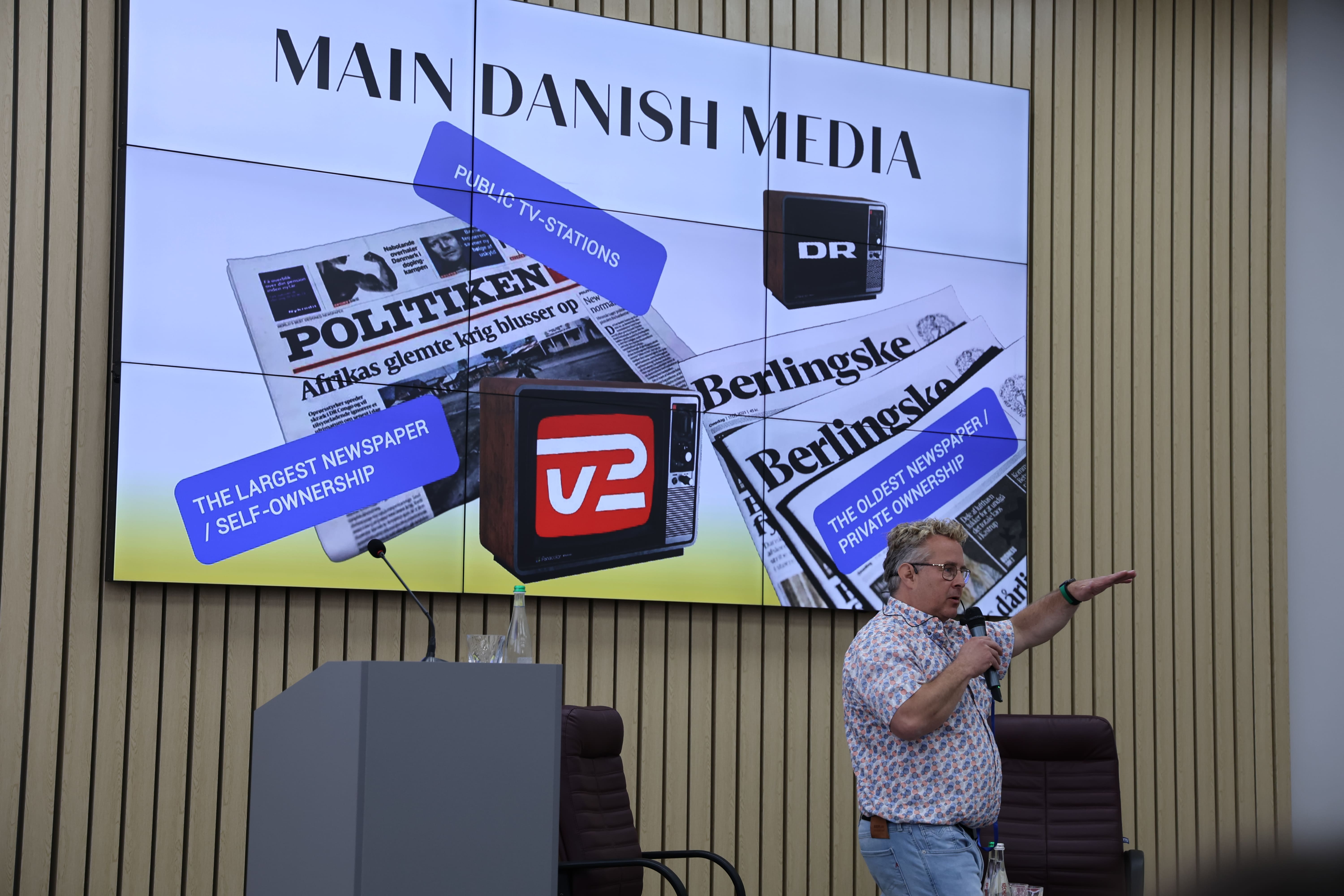 Данський журналіст Мортен Гансен в Університеті: діалог про медіа, демократію та партнерство