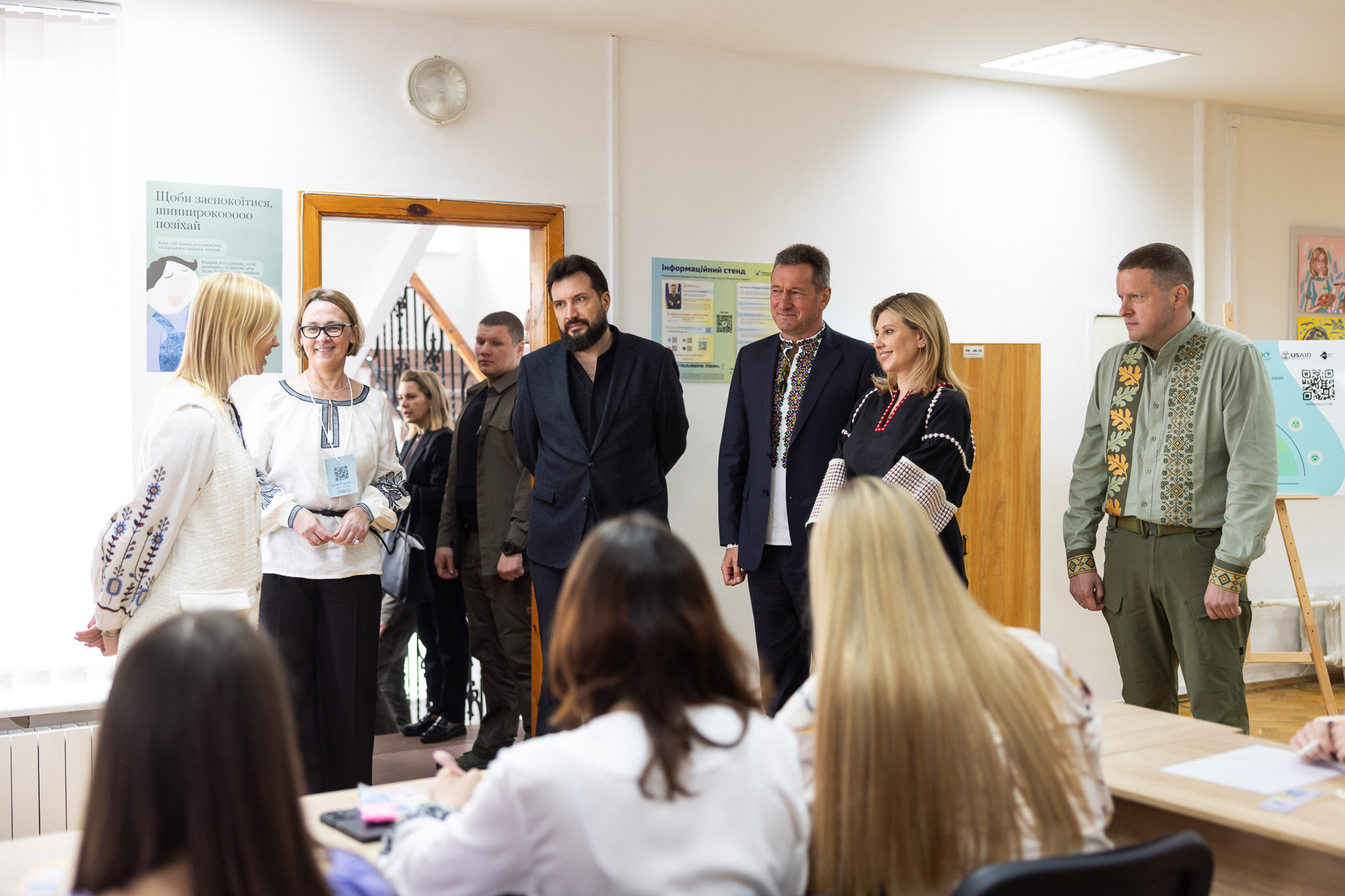 Візит Першої леді України до ВНУ імені Лесі Українки: акценти на ментальне здоров’я та підготовку фахівців-психологів