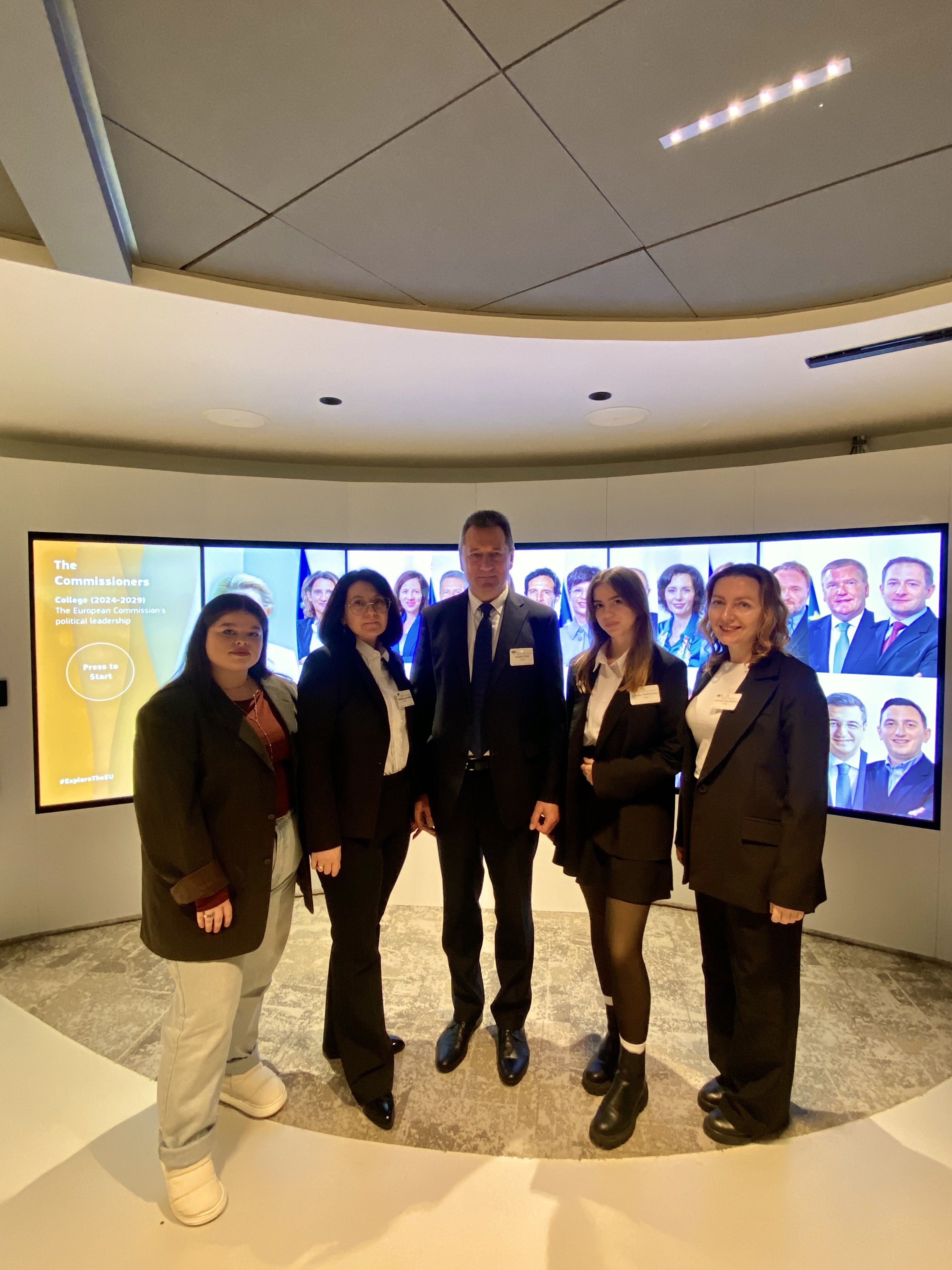 Освітній візит делегації Університету Лесі Українки до Єврокомісії та Європарламенту