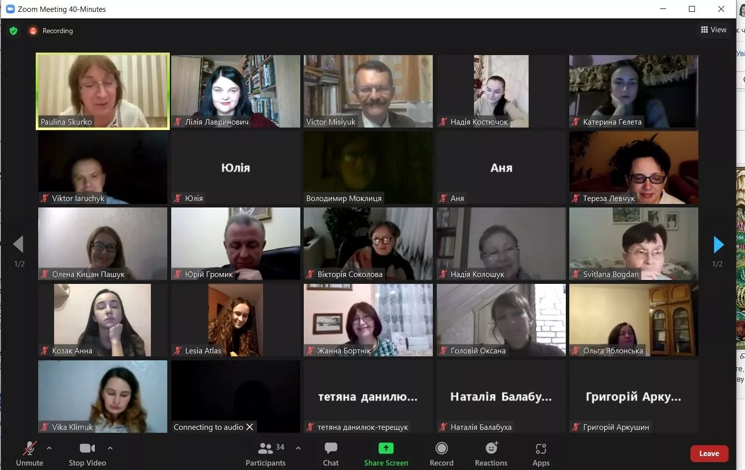 Тиждень факультету філології та журналістики–2021. Післясмак