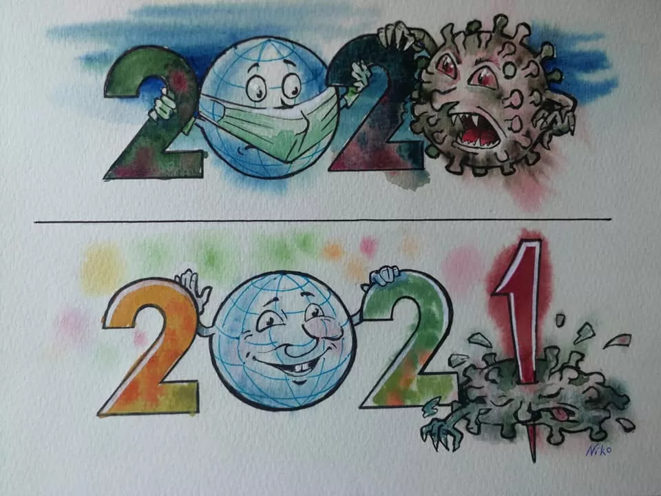 Міжкультурна комунікація онлайн: воркшоп українського карикатуриста Миколи Волошина