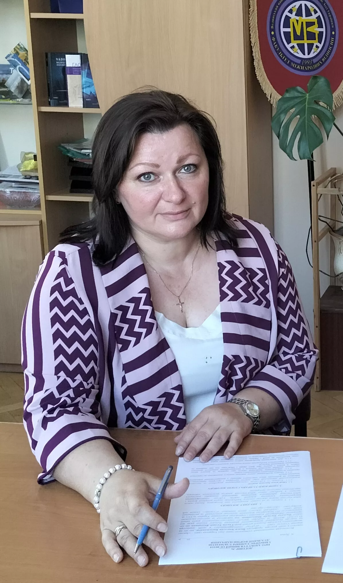 Антоніна Шуляк, декан факультету міжнародних відносин, доктор політичних наук, професор: