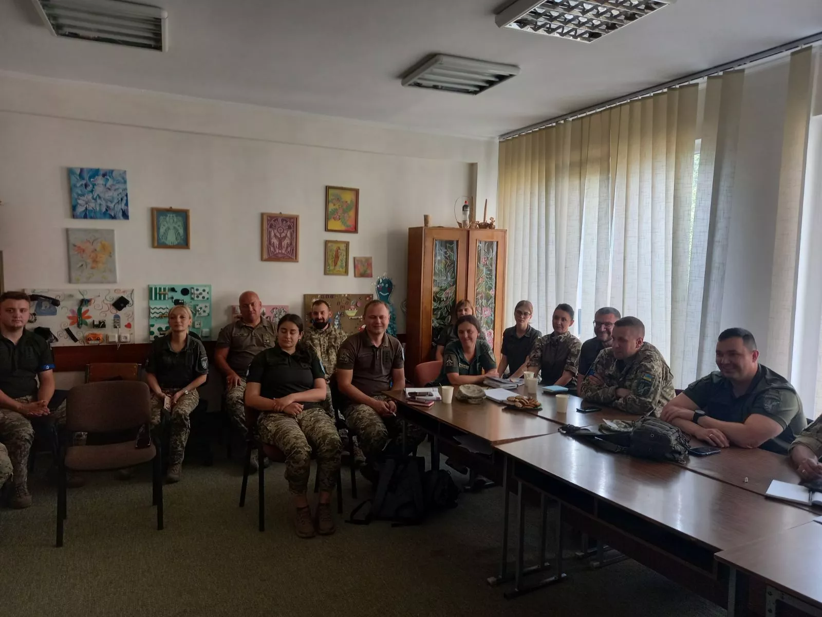 Психологи Університету проводять заняття із морально-психологічного забезпечення для військових