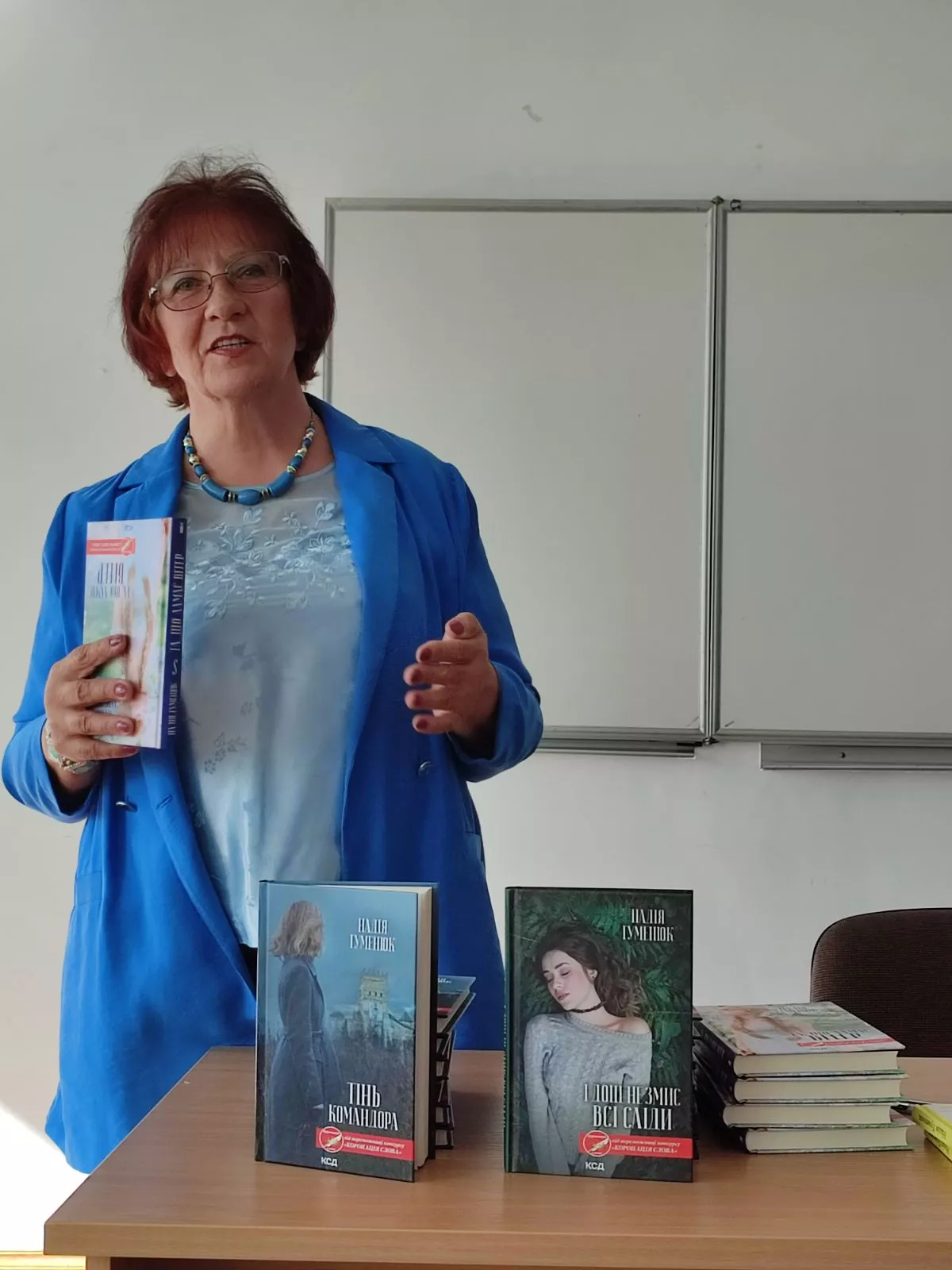 Розмова про журналістику і літературу: волинські студенти зустрілися з Надією Гуменюк