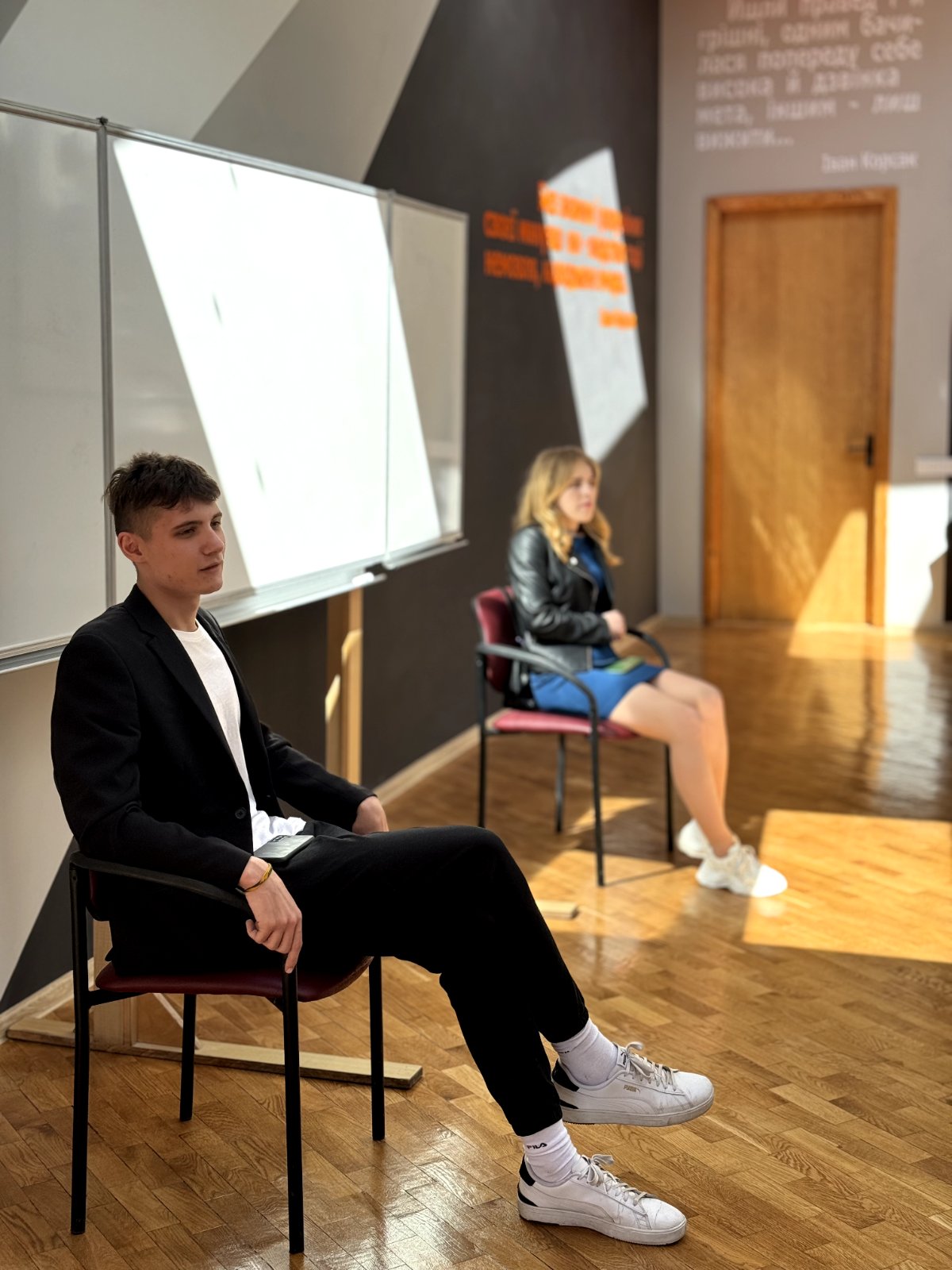 Пресконференція студдекана з майбутніми журналістами