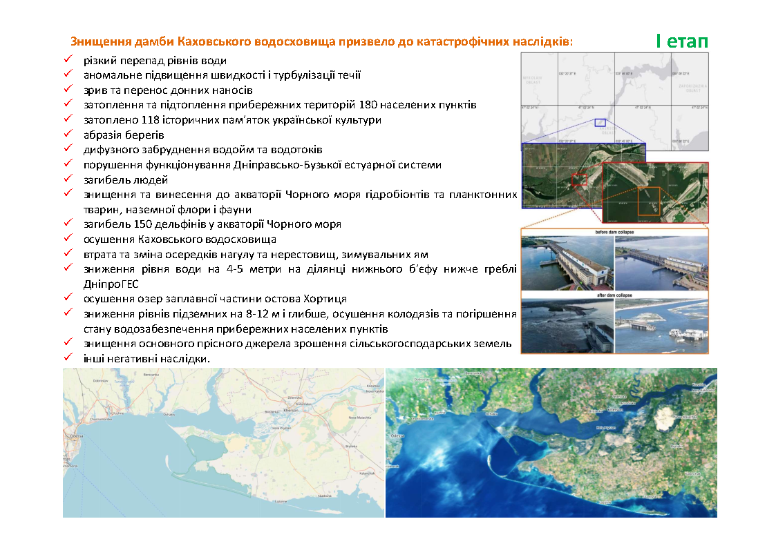 «Наслідки руйнації Каховської дамби та осушення водосховища»: гостьова лекція професора Віталія Пічури