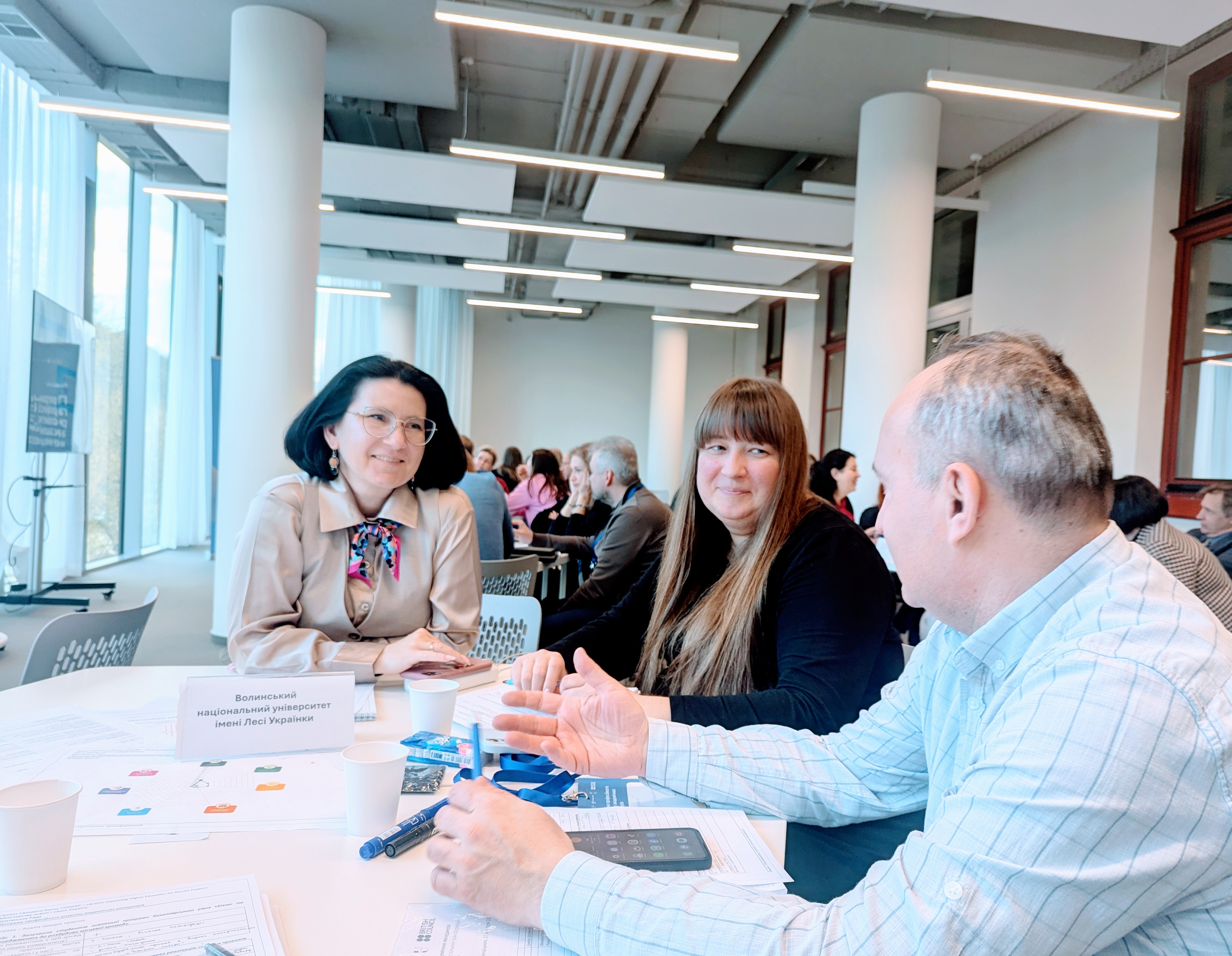 Команда Волинського національного університету імені Лесі Українки пройшла навчання за першим модулем Програми професійного розвитку академічних менеджерів