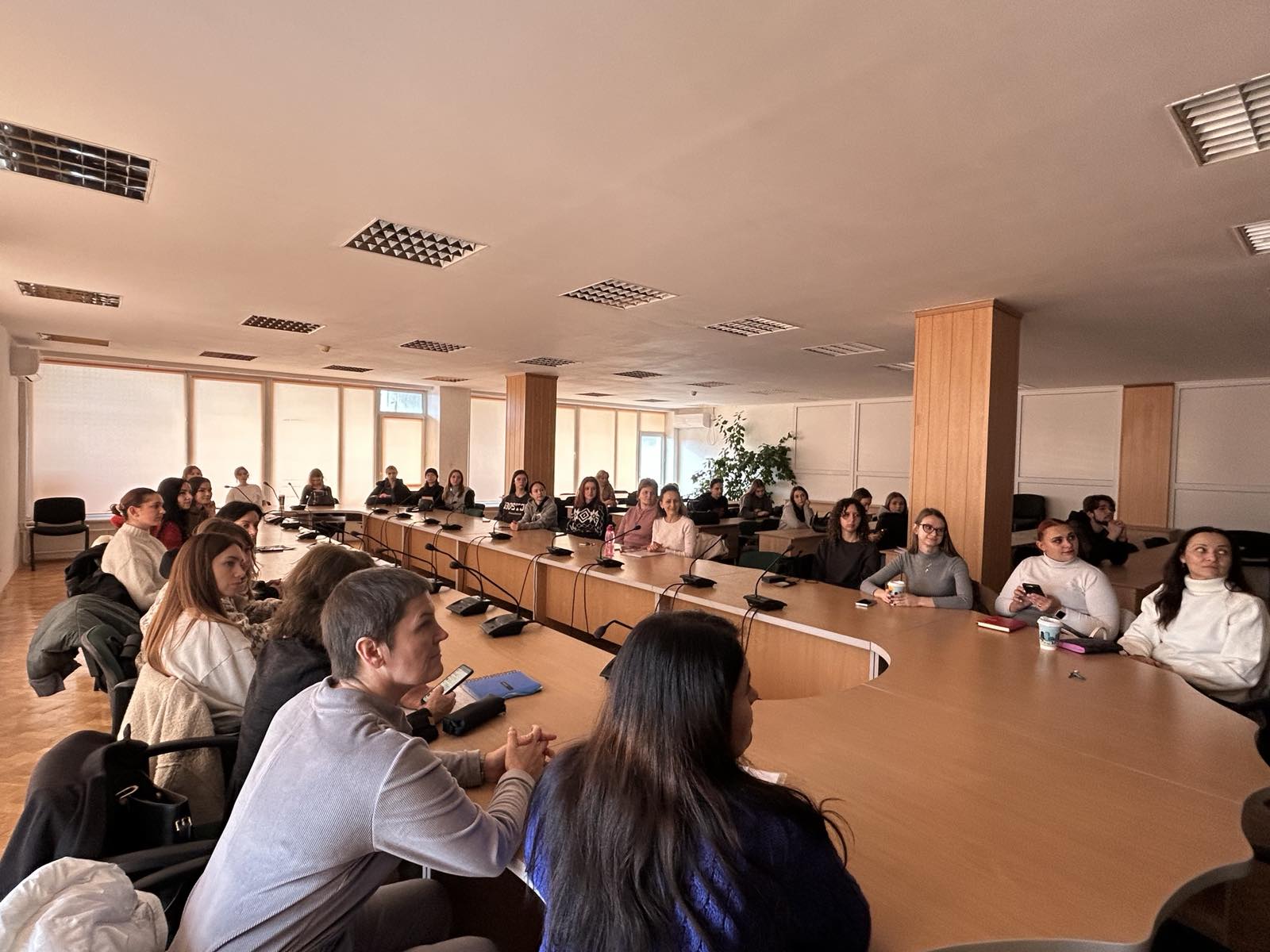 На факультеті психології – зустріч із військовим і магістрантом Вольдемаром Шлотгауером