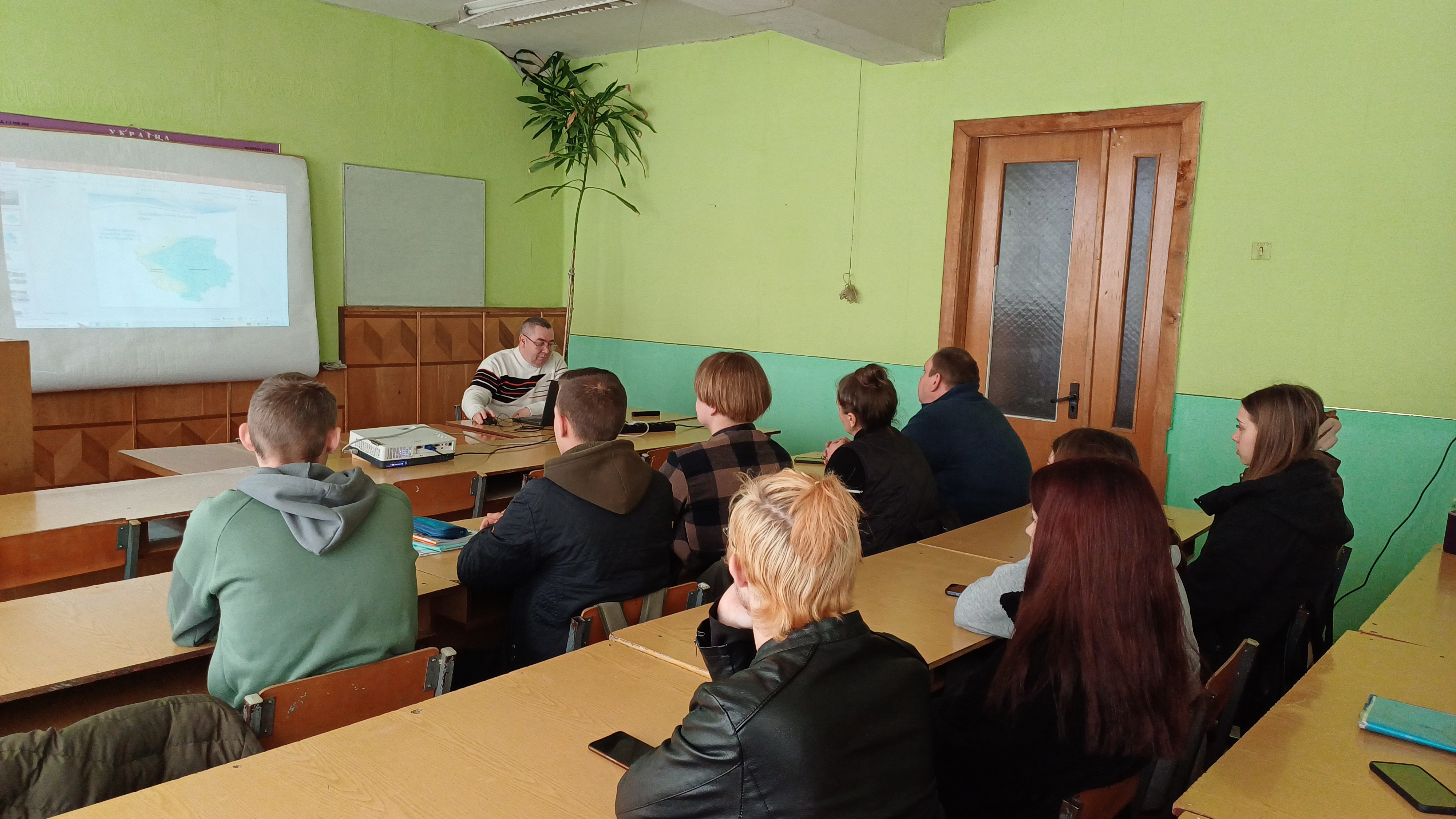 Цікава лекція на кафедрі фізичної географії в межах Форуму кар’єри