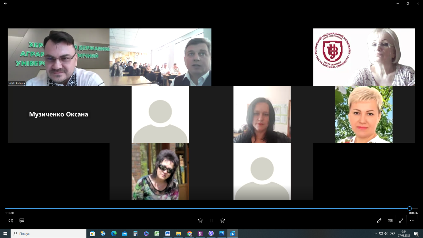 «Наслідки руйнації Каховської дамби та осушення водосховища»: гостьова лекція професора Віталія Пічури