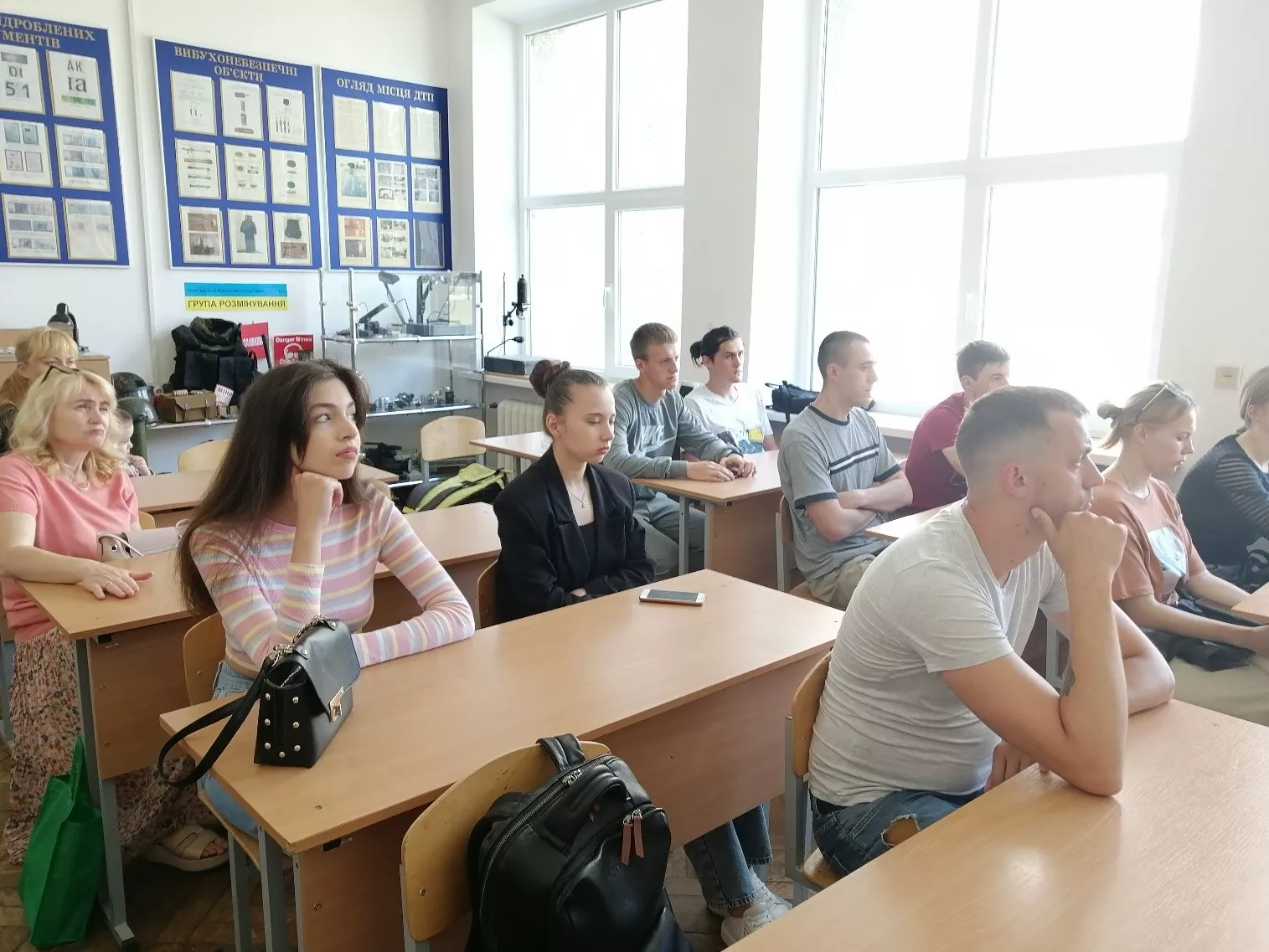 Для студентів спеціальності 071 Облік і оподаткування провели семінар-тренінг із цивільного захисту