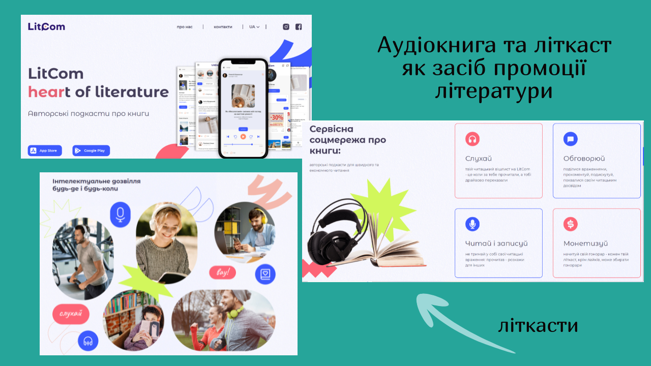 Аудіокниги як засіб промоції літератури