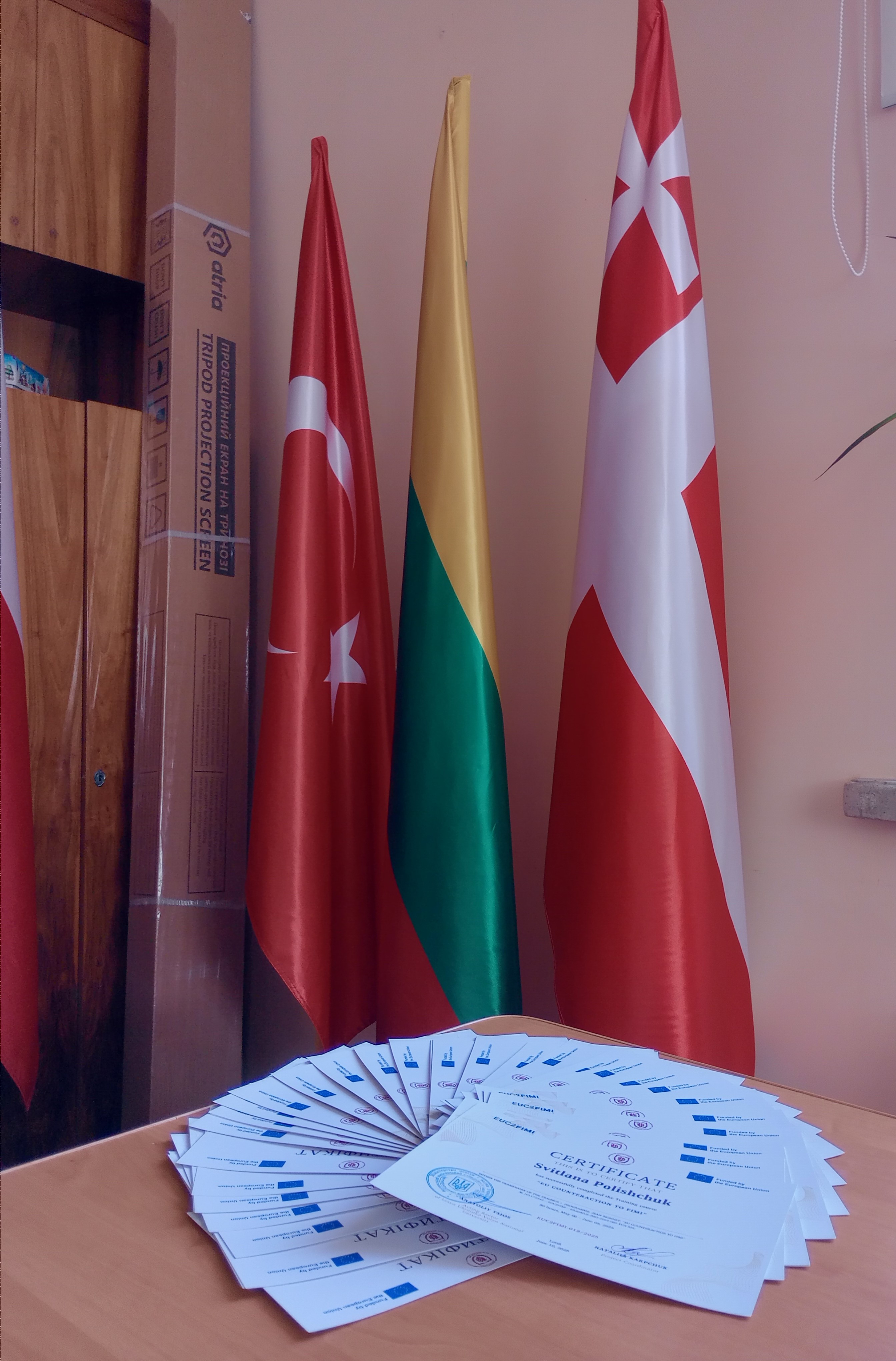 Тренінг «Протидія ЄС зовнішньому інформаційному втручанню та маніпулюванню» (Модуль Жана Моне) на факультеті міжнародних відносин