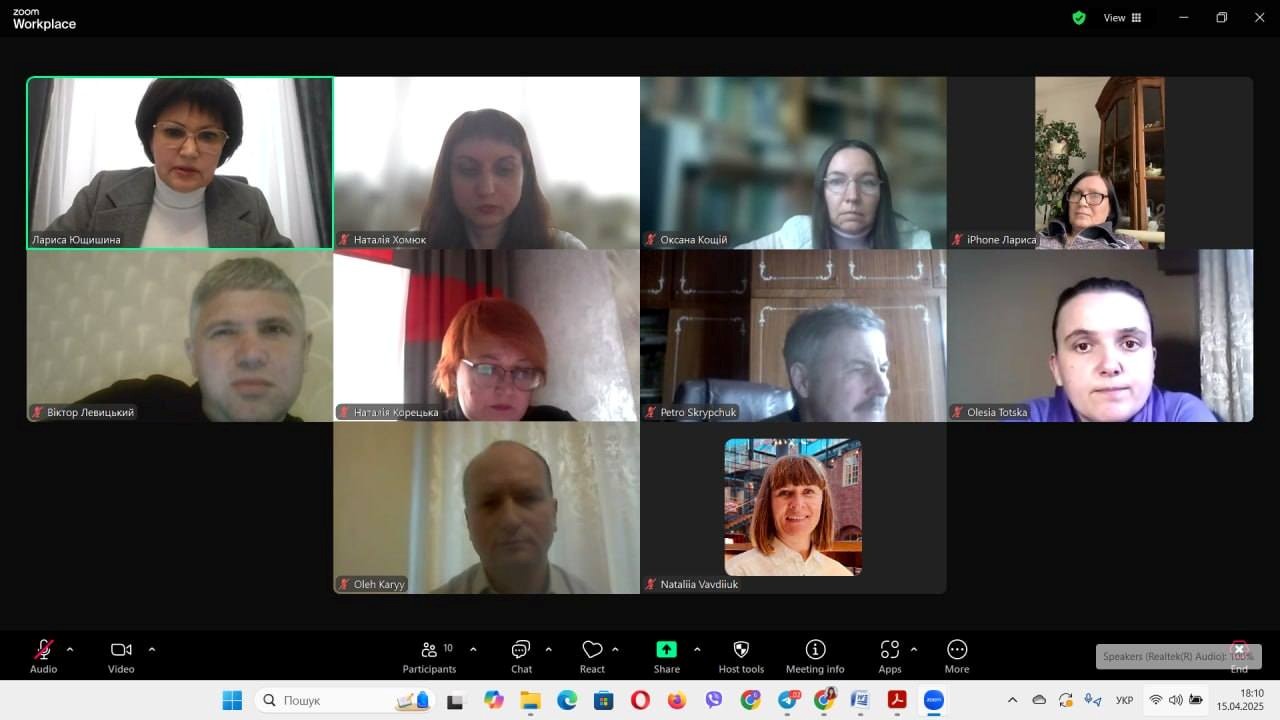 Громадське обговорення освітніх програм кафедри менеджменту