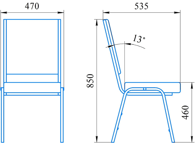 Оголошено закупівлю на аудиторні крісла з пюпітром
