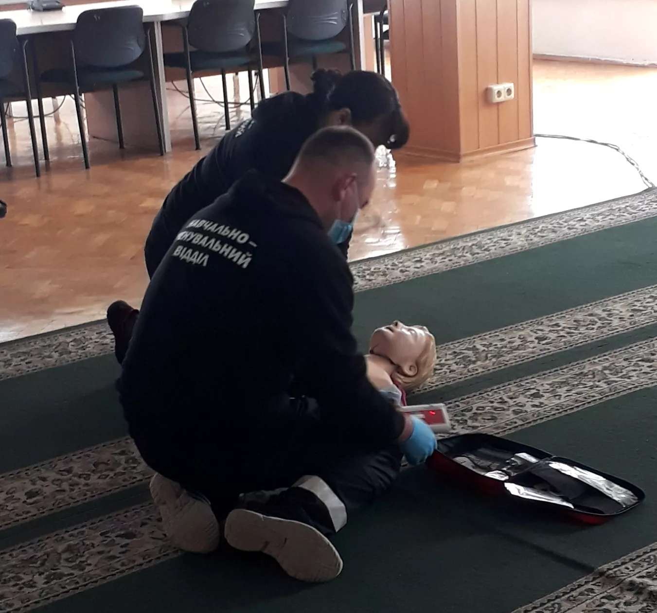 Студенти факультету економіки та управління взяли участь у тренінгу з надання першої домедичної допомоги