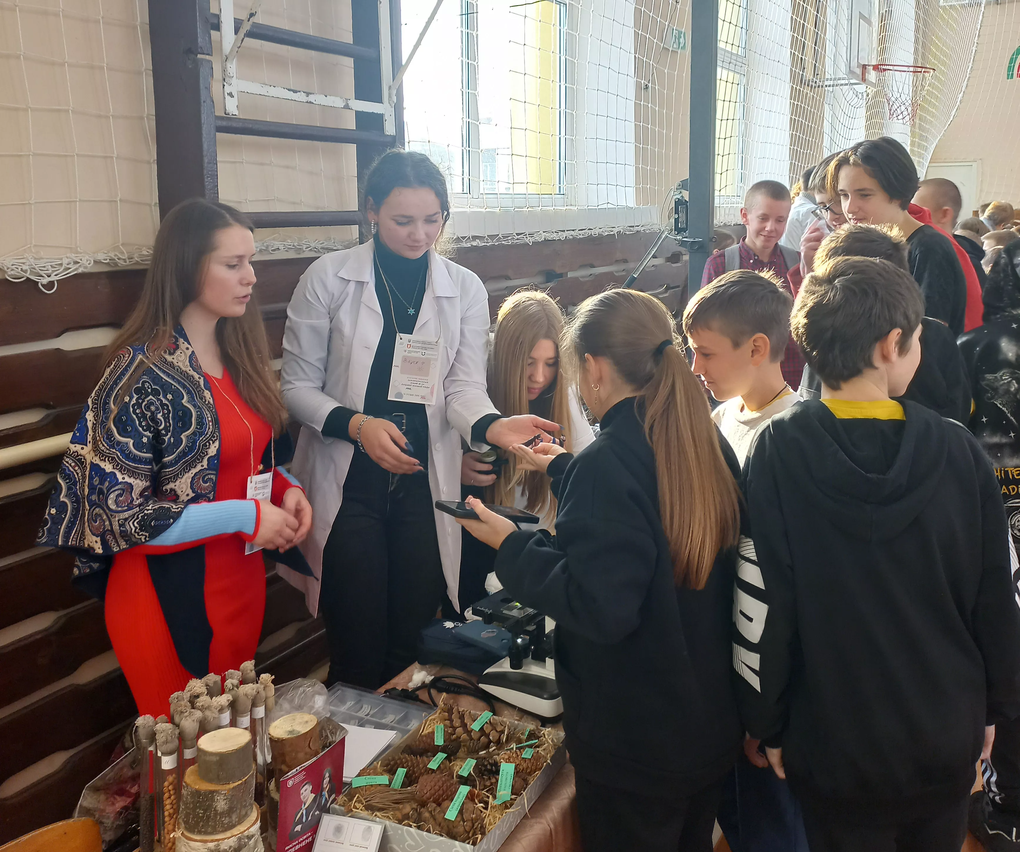 «Наукові пікніки» за участі студентів факультету біології та лісового господарства