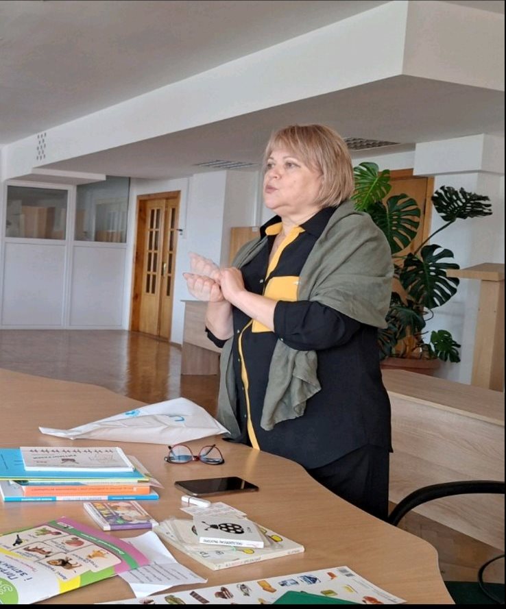 Дуальна лекція стейкхолдерки Людмили Вознюк зі спеціальної психології