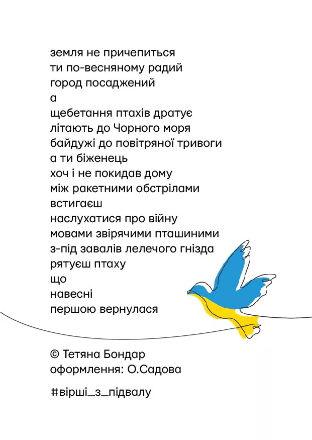 «Вірші з підвалу»: проєкт поетичних листівок від магістрантів журналістики