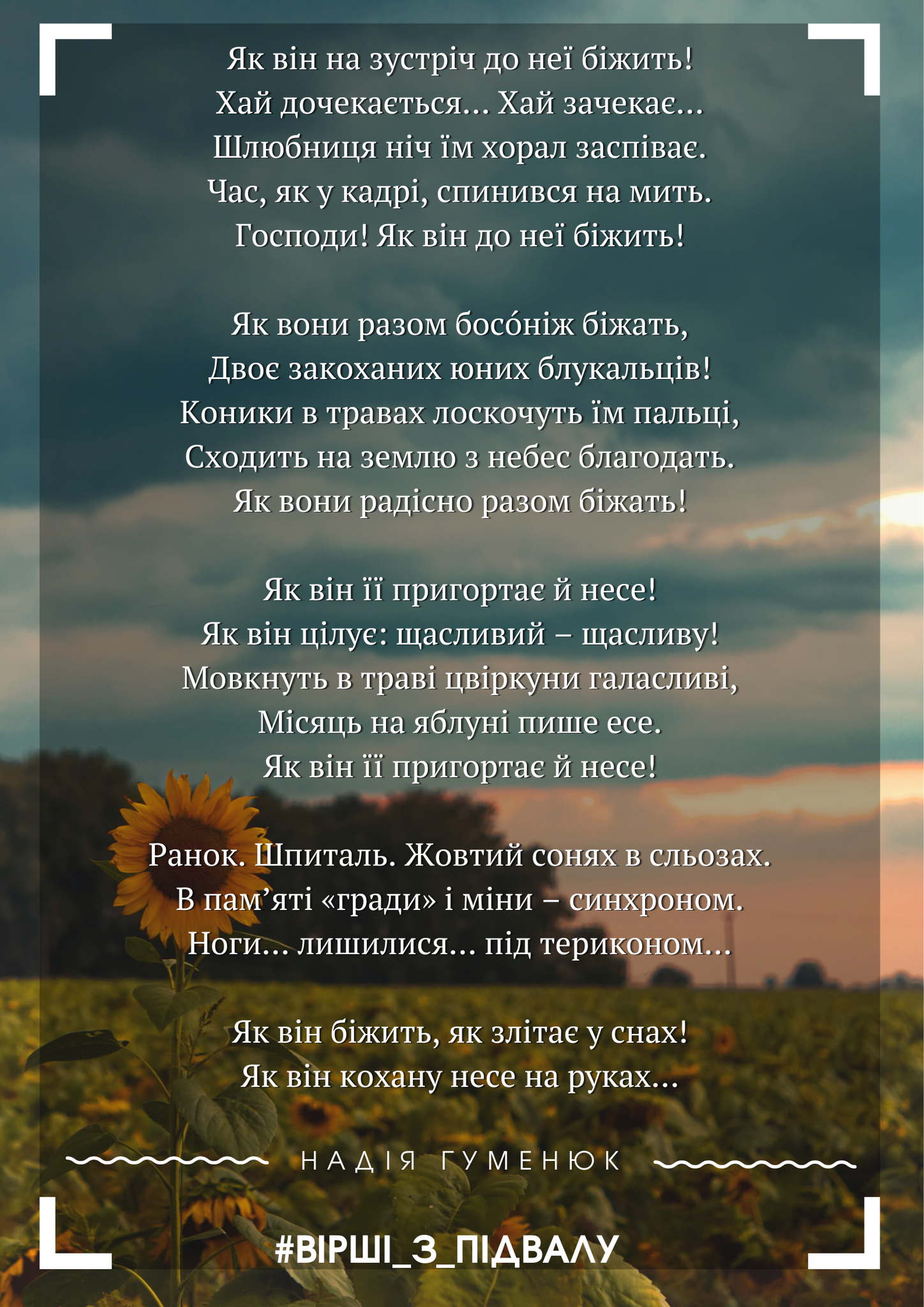 «Вірші з підвалу»: проєкт поетичних листівок від магістрантів журналістики
