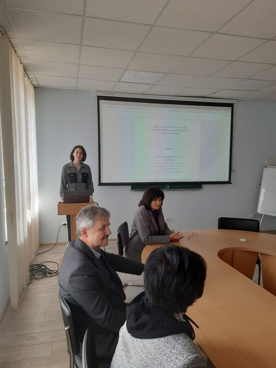 Візит представників кафедри менеджменту до Національного університету водного господарства та природокористування