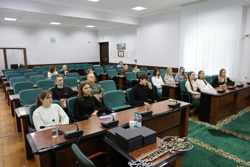 Студенти факультету міжнародних відносин – учасники стажування у Луцькій міській раді