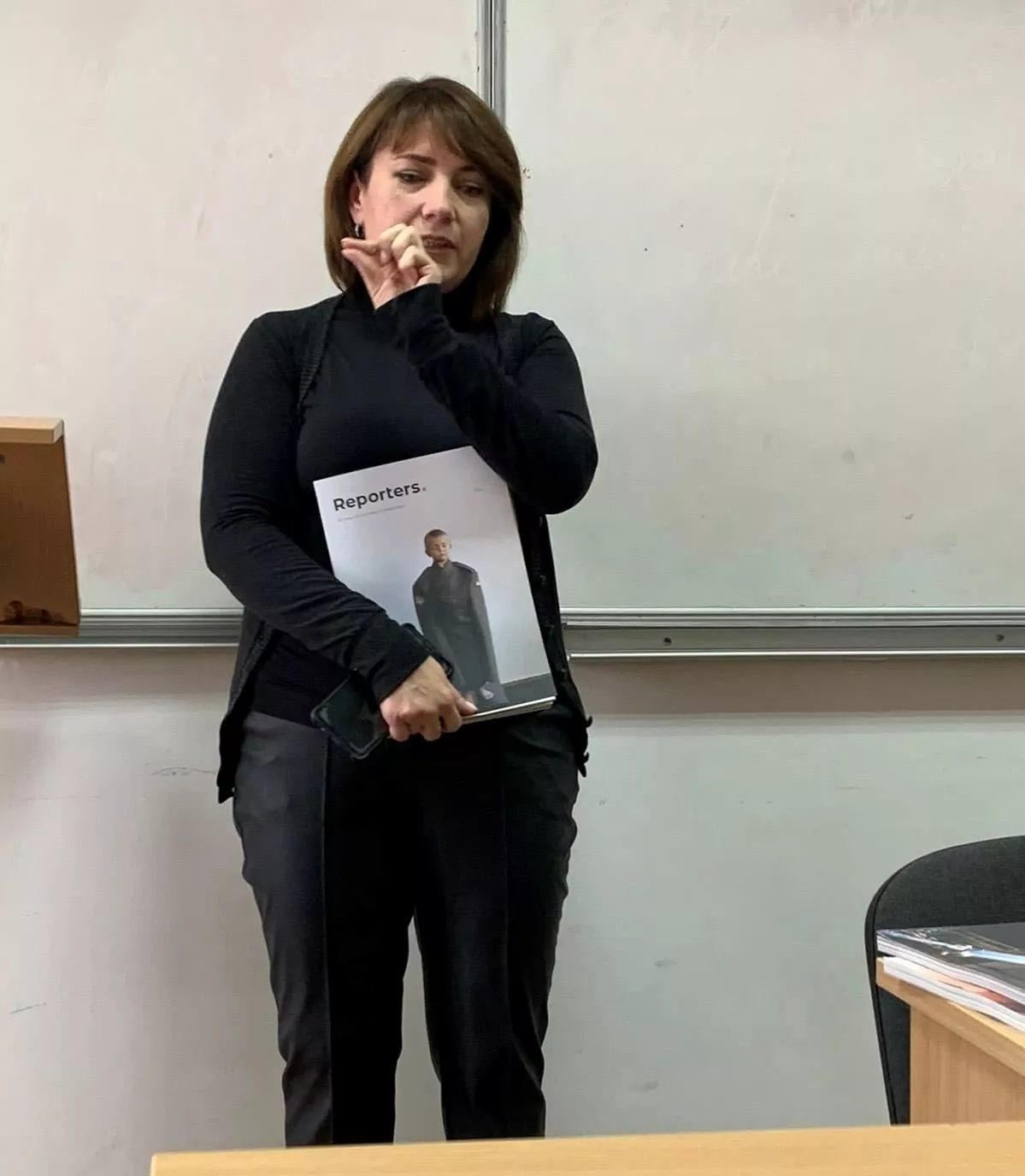 «Репортаж має говорити»: майстер-клас від Олени Лівіцької