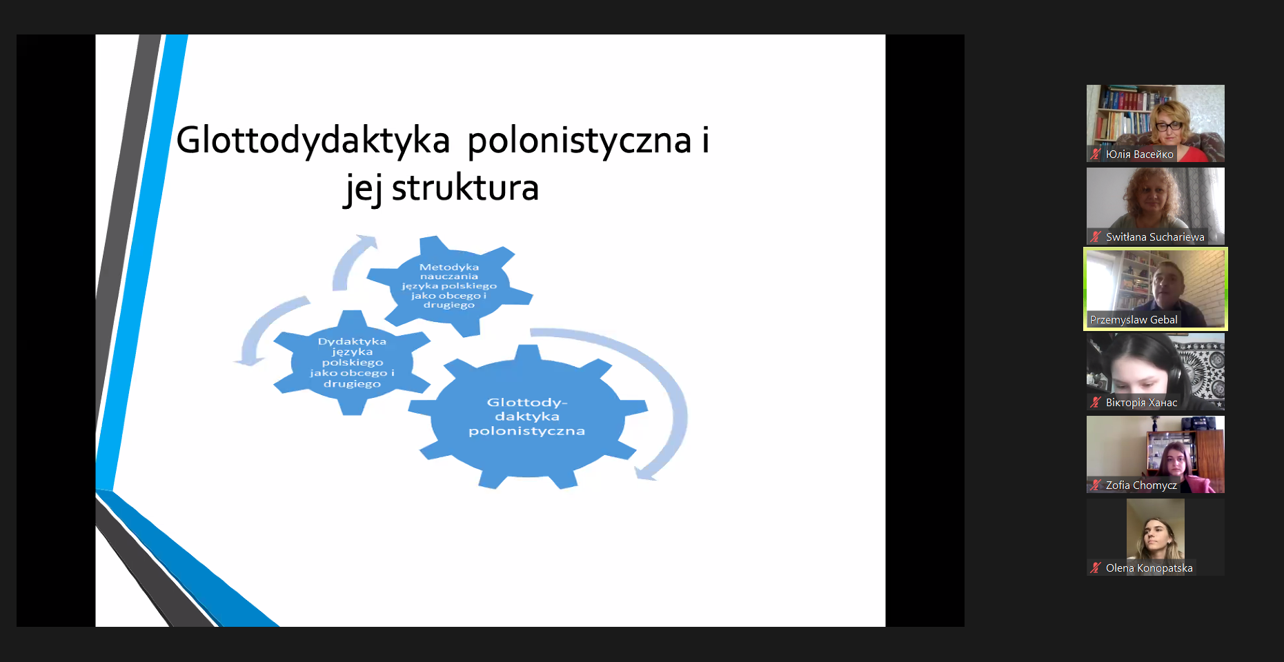 Українсько-польська співпраця у площині полоністичної порівняльної глотодидактики: онлайн-лекція професора Гданського університету