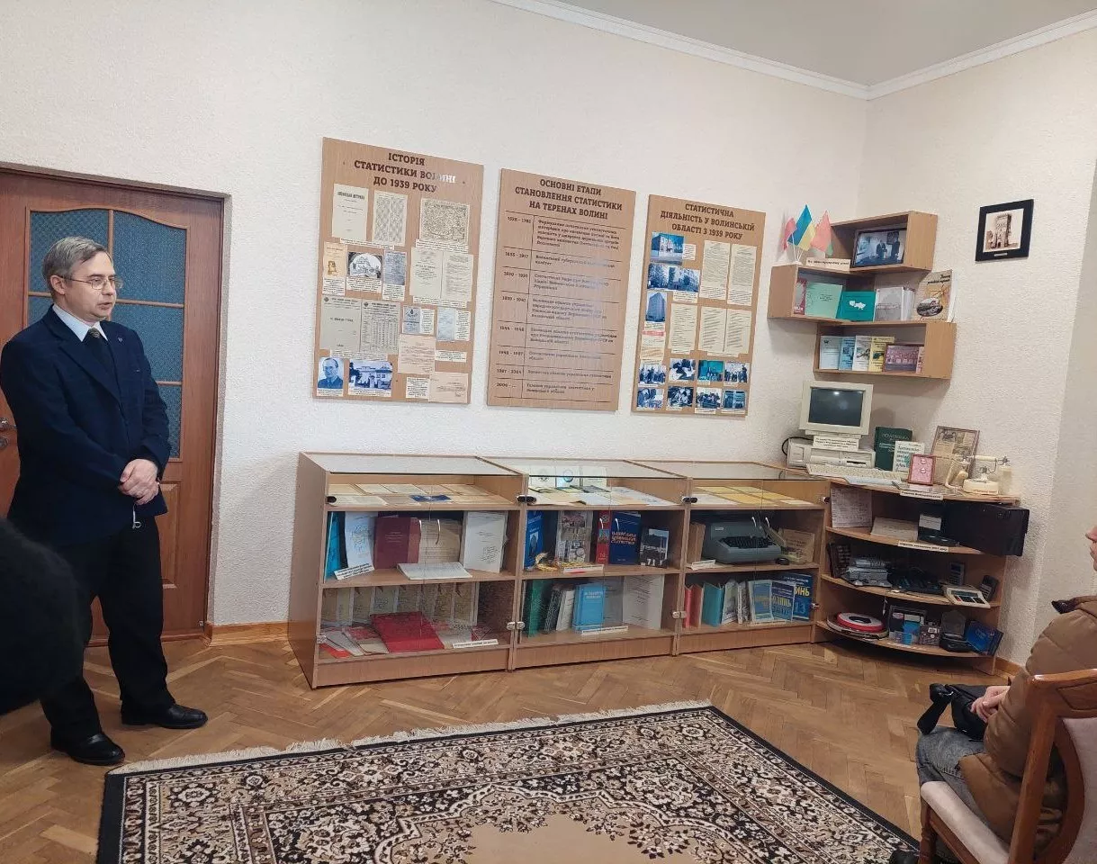 Здобувачі освіти спеціальності 071 Облік і оподаткування відвідали Головне управління статистики у Волинській області