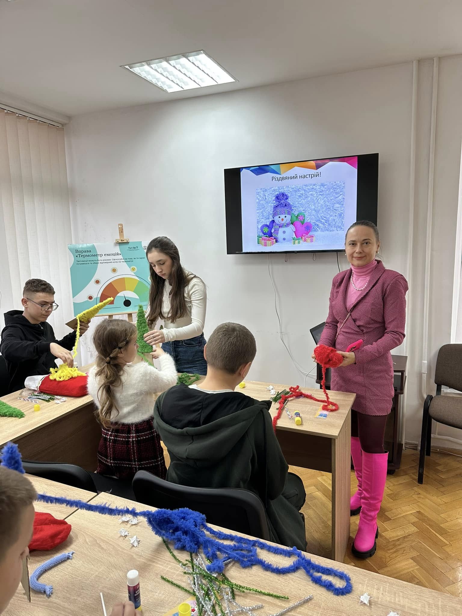 Артмайстерка «Різдвяне диво» у Центрі ментального благополуччя