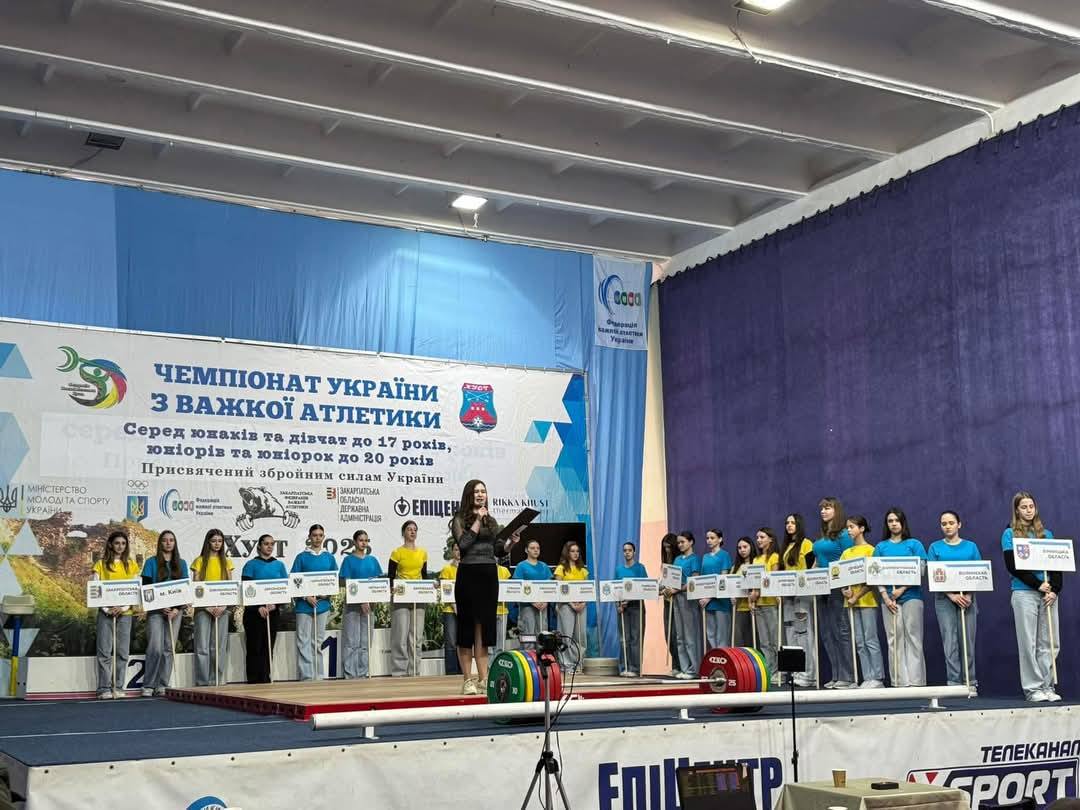 Спортсменки Університету вибороли золоті нагороди на чемпіонаті України з важкої атлетики