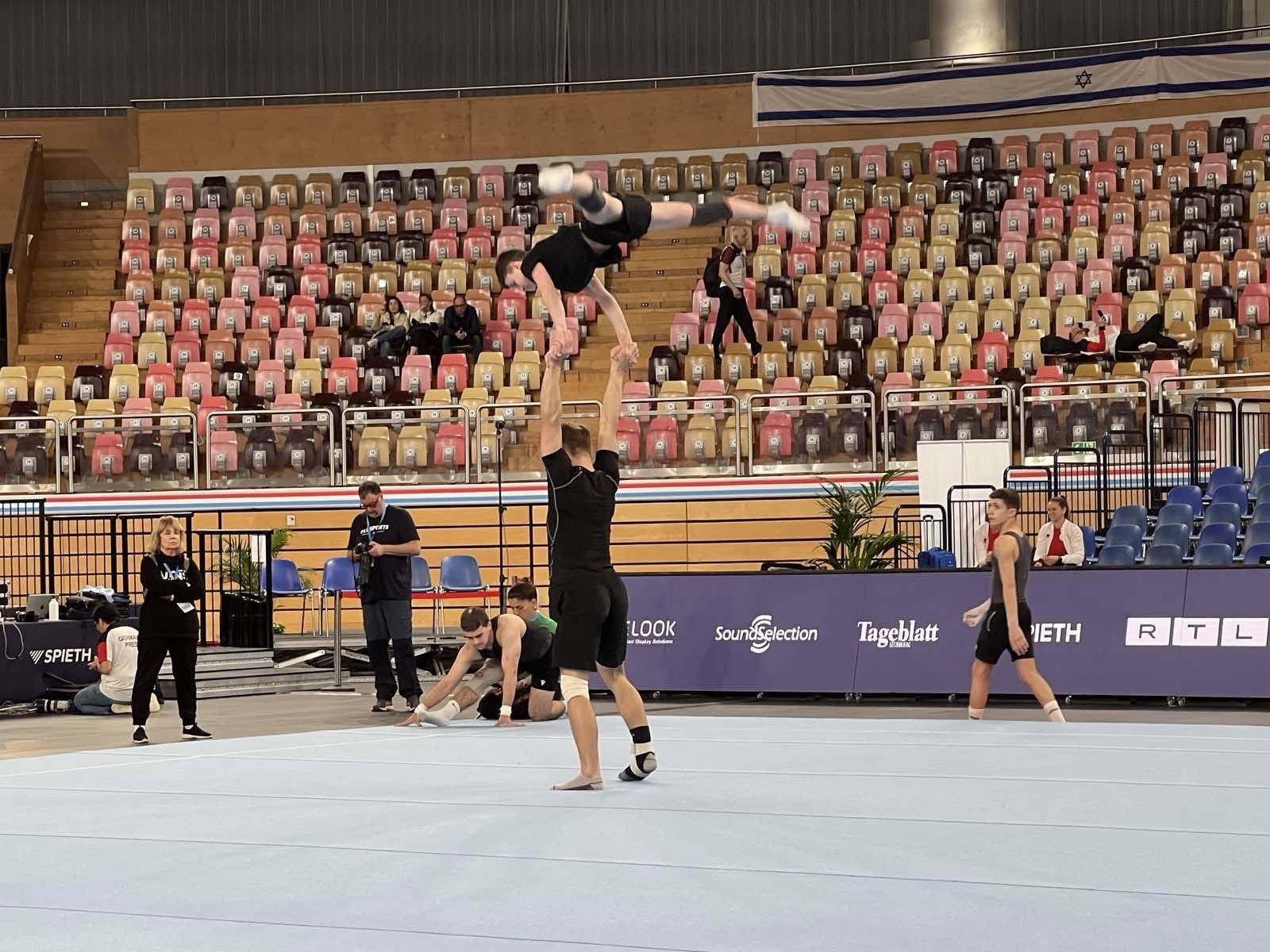 Спортсмен Університету змагався на чемпіонаті Європи зі спортивної акробатики