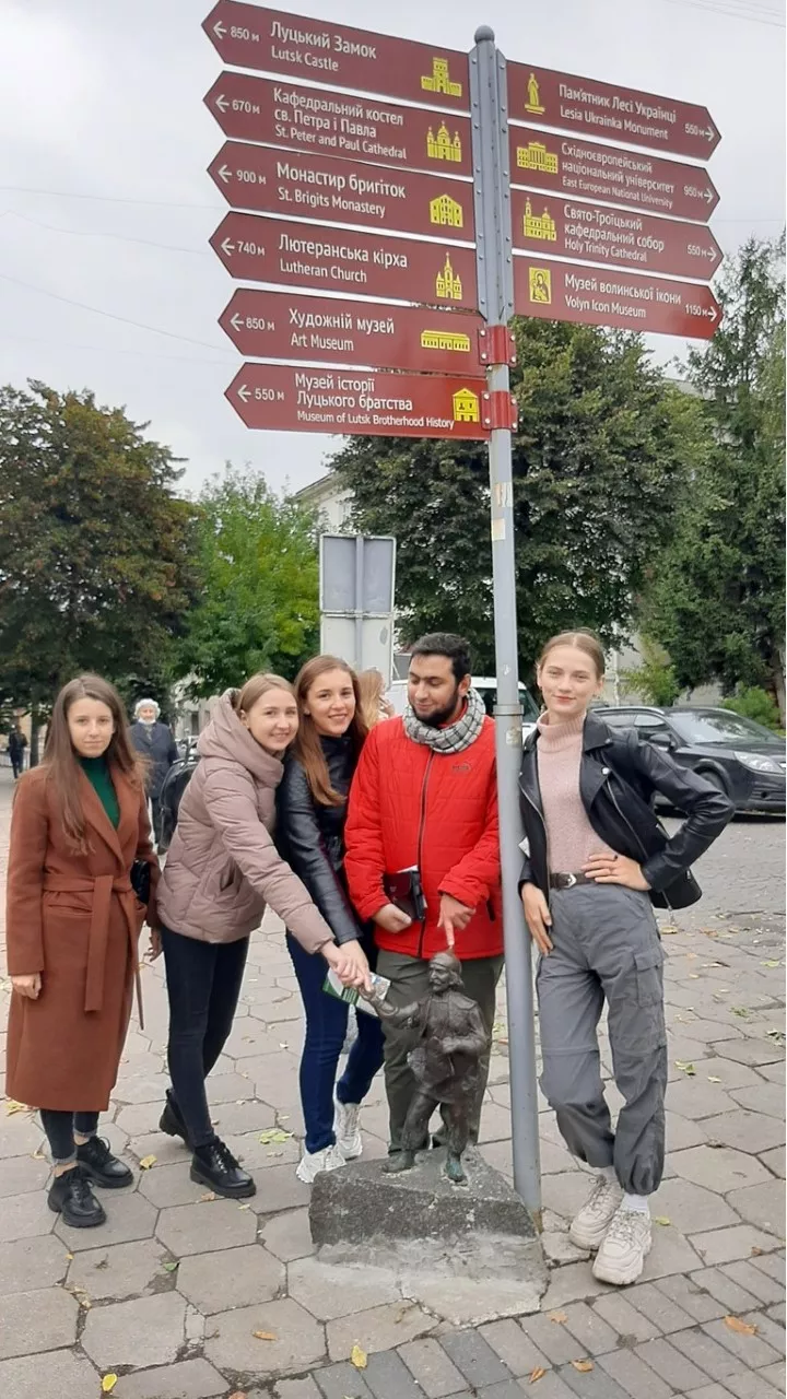 Як магістри-філологи ходили Лесиними місцями у Луцьку