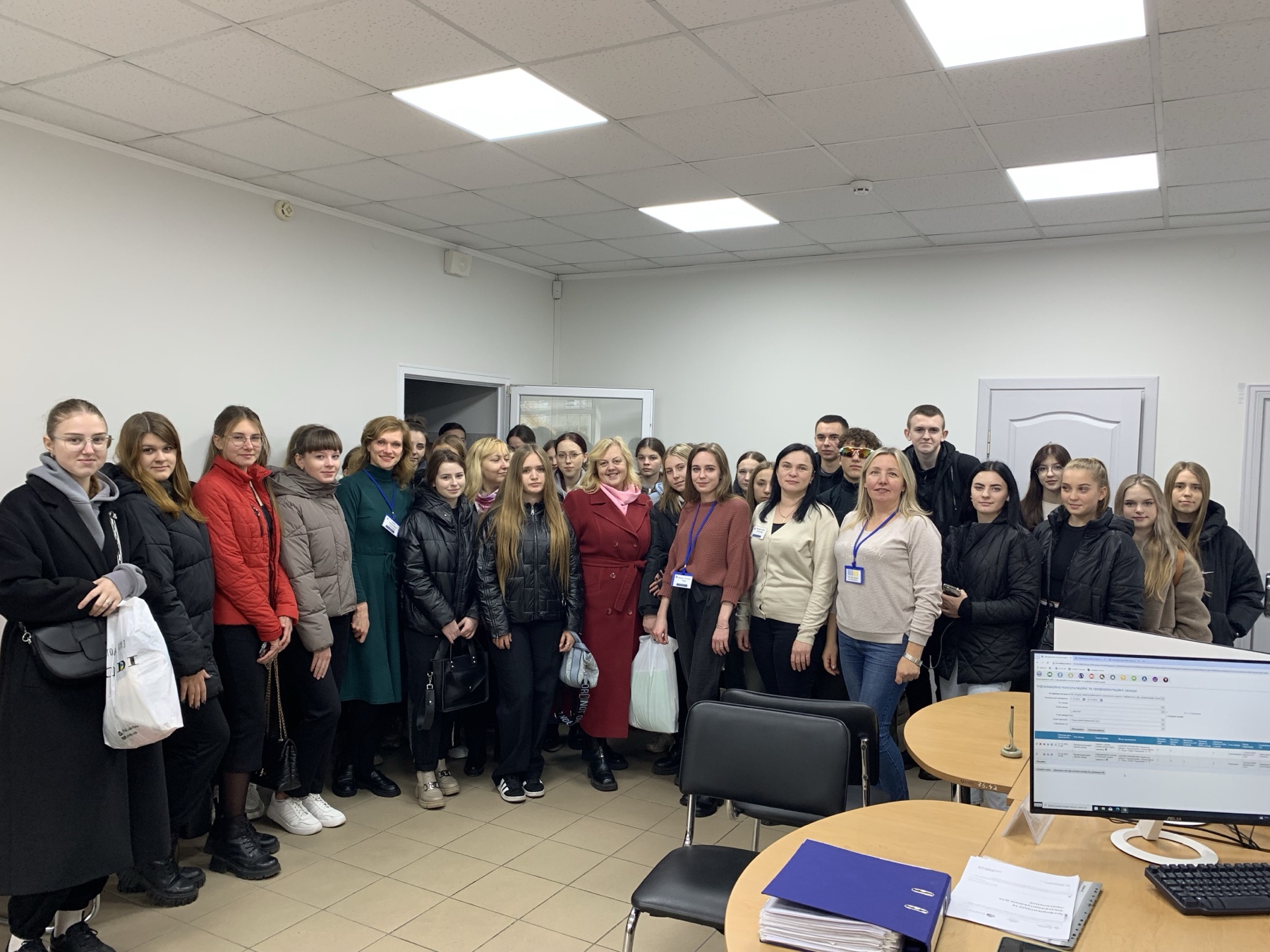 Здобувачі спеціальності 071 Облік і оподаткування відвідали Луцьку філію Волинського обласного центру зайнятості