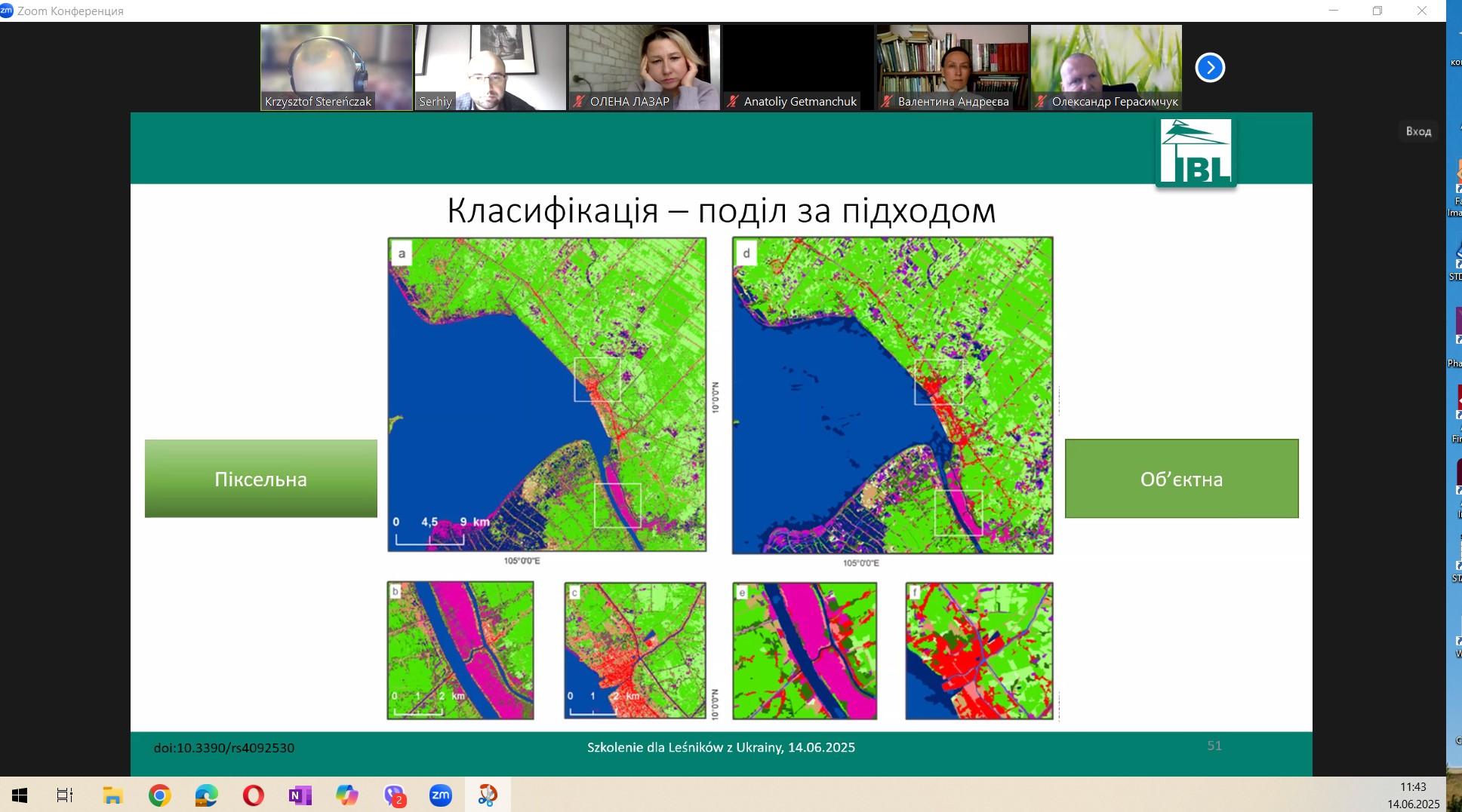 Викладачі кафедри лісового та садово-паркового господарства взяли участь в онлайн-семінарі з польськими колегами