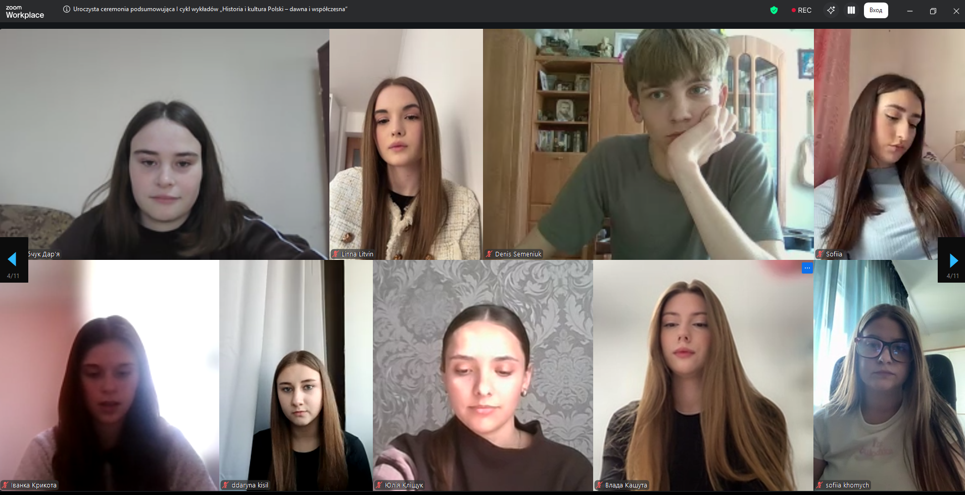 Урочисте вручення сертифікатів учасникам циклу лекцій «Польська історія та культура – давня й сучасна»